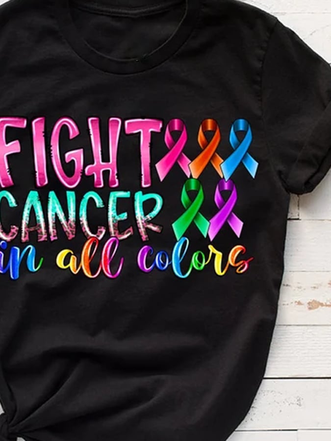 Casual Printed Short Sleeve T-Shirt