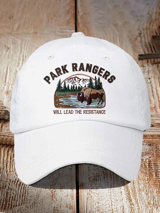 Retro Park Rangers Will Lead The Resistance Print Baseball Cap