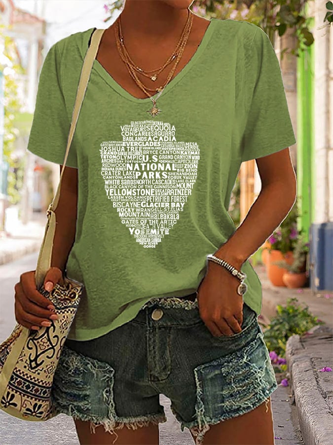 Women's 63 National Park Ranger Print T-Shirt