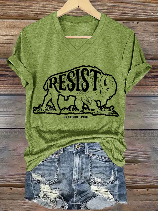 Women's Protect Our National Parks Printed T-Shirt