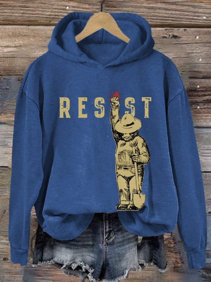 Women's Protect Our National Parks Printed Sweatshirt