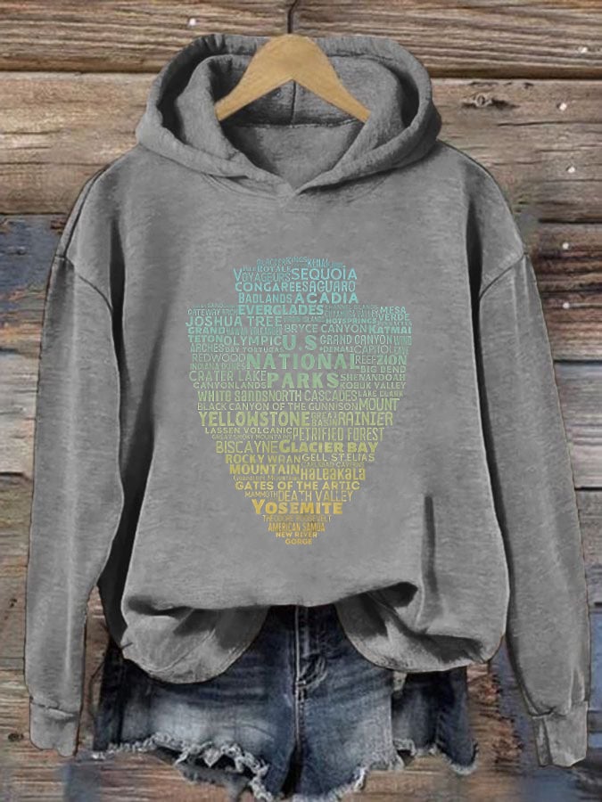 Women's 63 National Park Ranger Print Sweatshirt