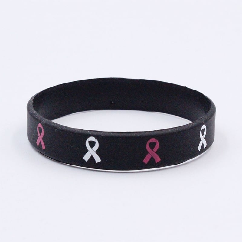 Breast Cancer Awareness Silicone Bracelet