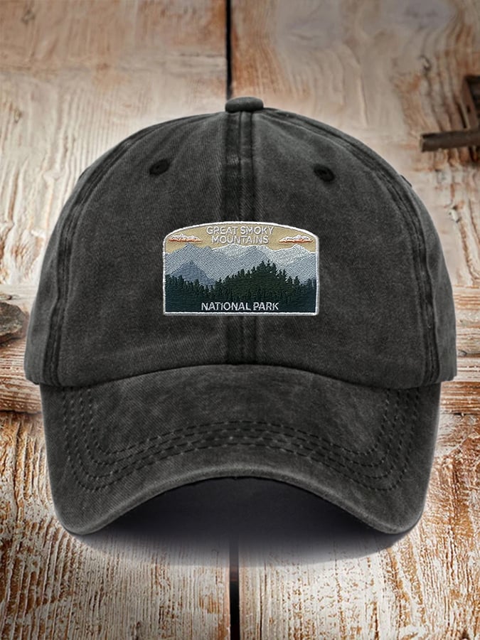 Unisex Great Smoky Mountains National Park Print Hat