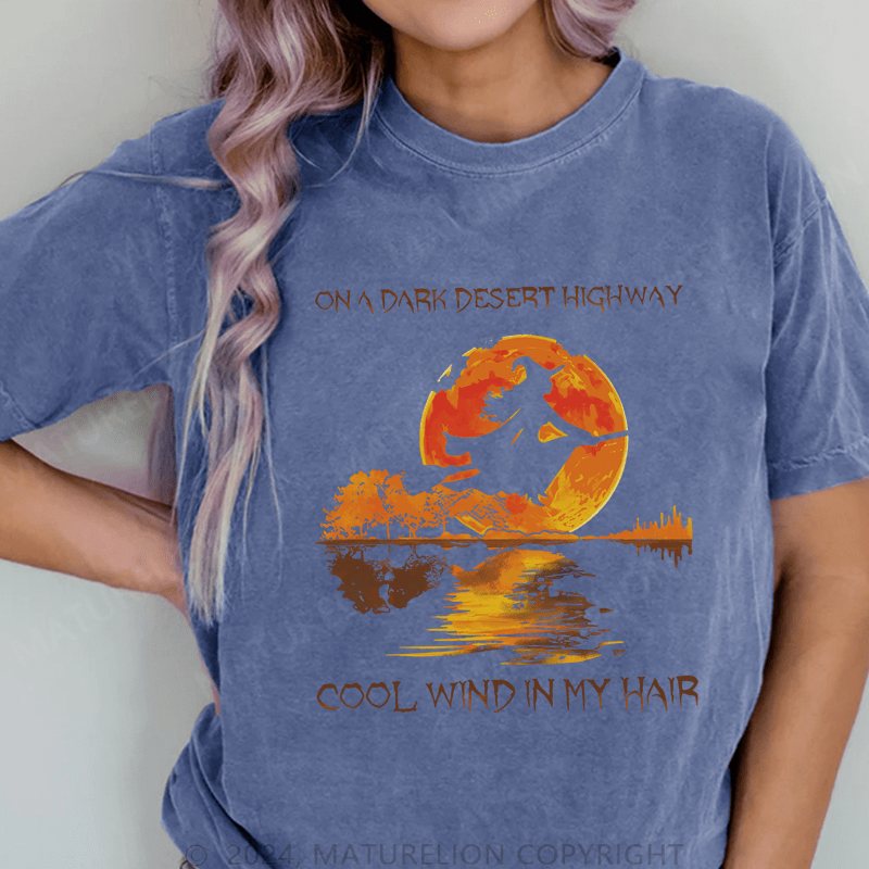 Maturelion Halloween Yes Actually I Can Drive A Stick DTG Printing Washed Cotton T-Shirt