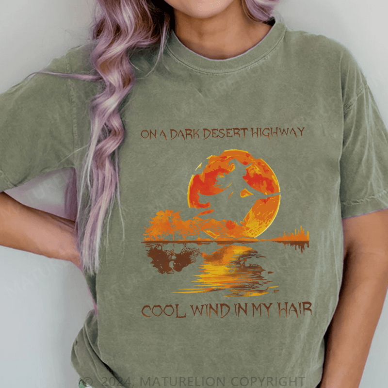 Maturelion Halloween Yes Actually I Can Drive A Stick DTG Printing Washed Cotton T-Shirt