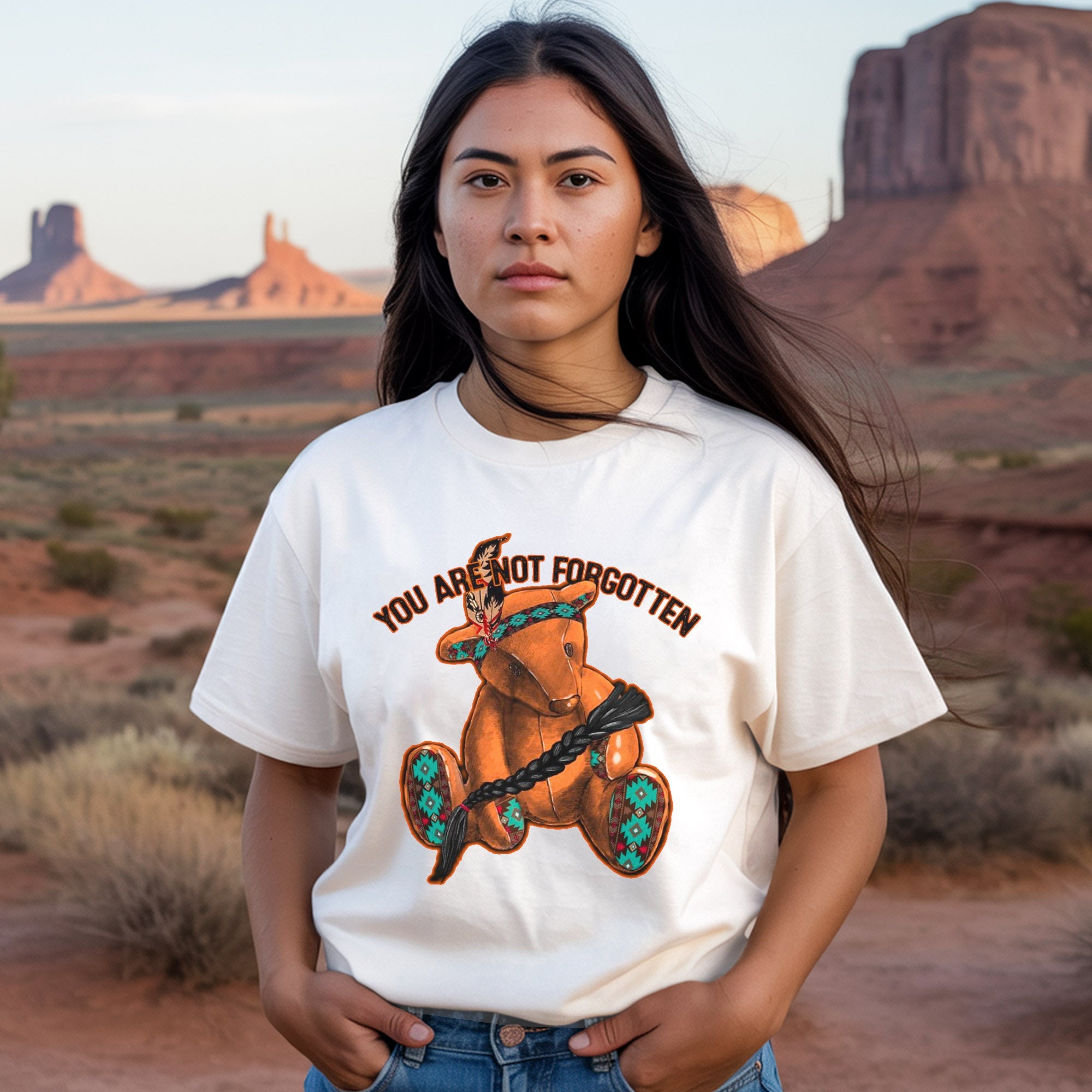 Every Child Matters You Are Not Forgotten Orange Bear Unisex T-Shirt/Hoodie/Sweatshirt 032