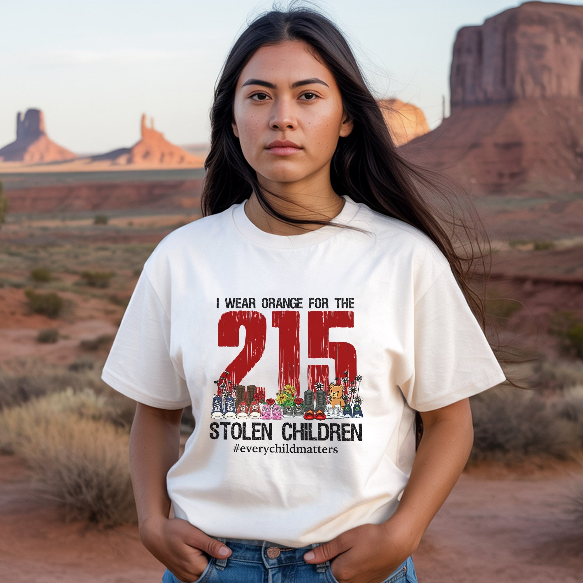 Every Child Matters For The 215 Stolen Children Unisex T-Shirt/Hoodie/Sweatshirt 035