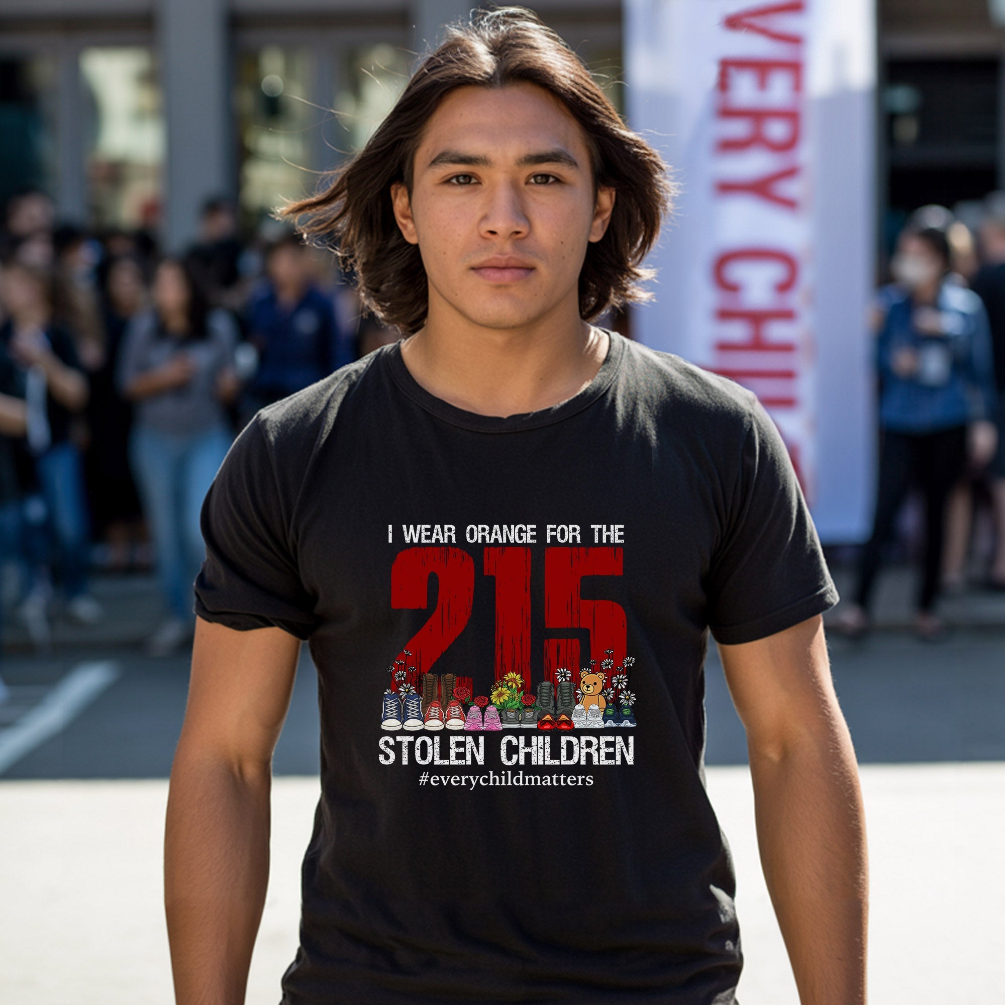 Every Child Matters For The 215 Stolen Children Unisex T-Shirt/Hoodie/Sweatshirt 035