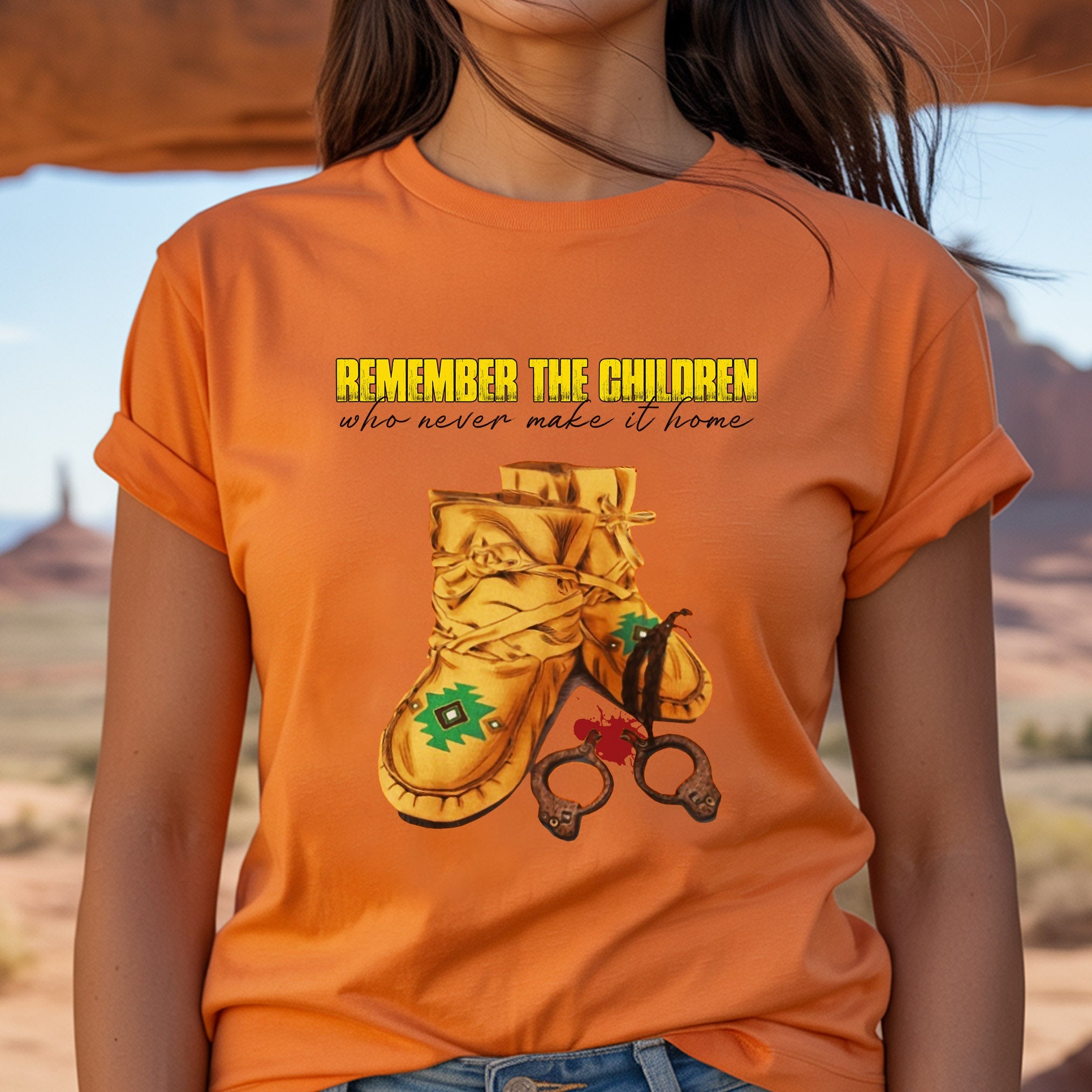 Every Child Matters Remember The Children Unisex T-Shirt/Hoodie/Sweatshirt 036