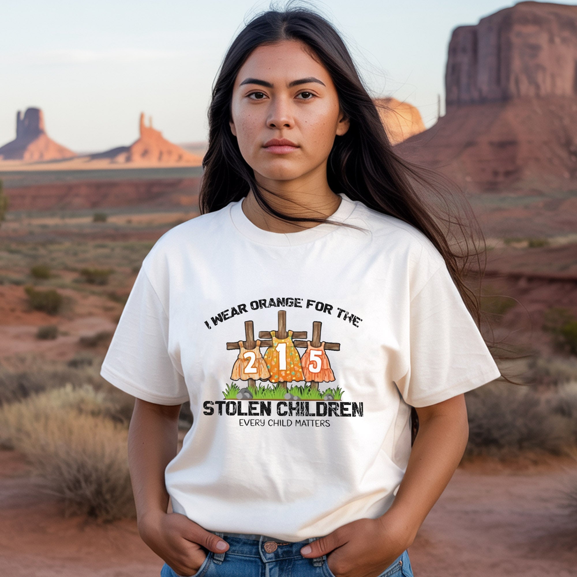 Every Child Matters For The 215 Stolen Children Unisex T-Shirt/Hoodie/Sweatshirt 037
