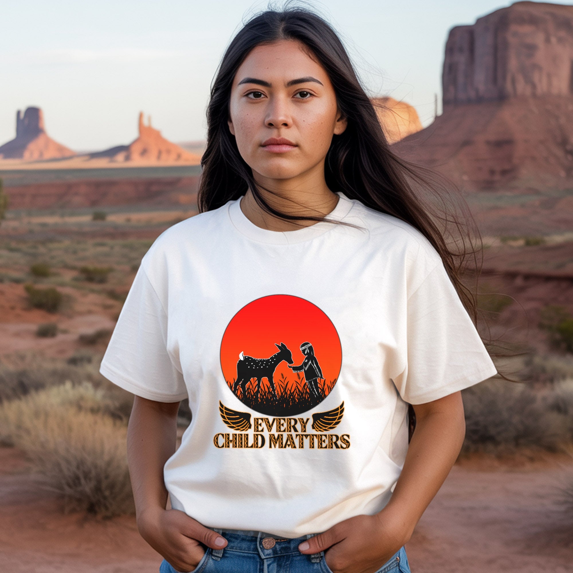 Every Child Matters Awareness for Indigenous Unisex T-Shirt/Hoodie/Sweatshirt 052