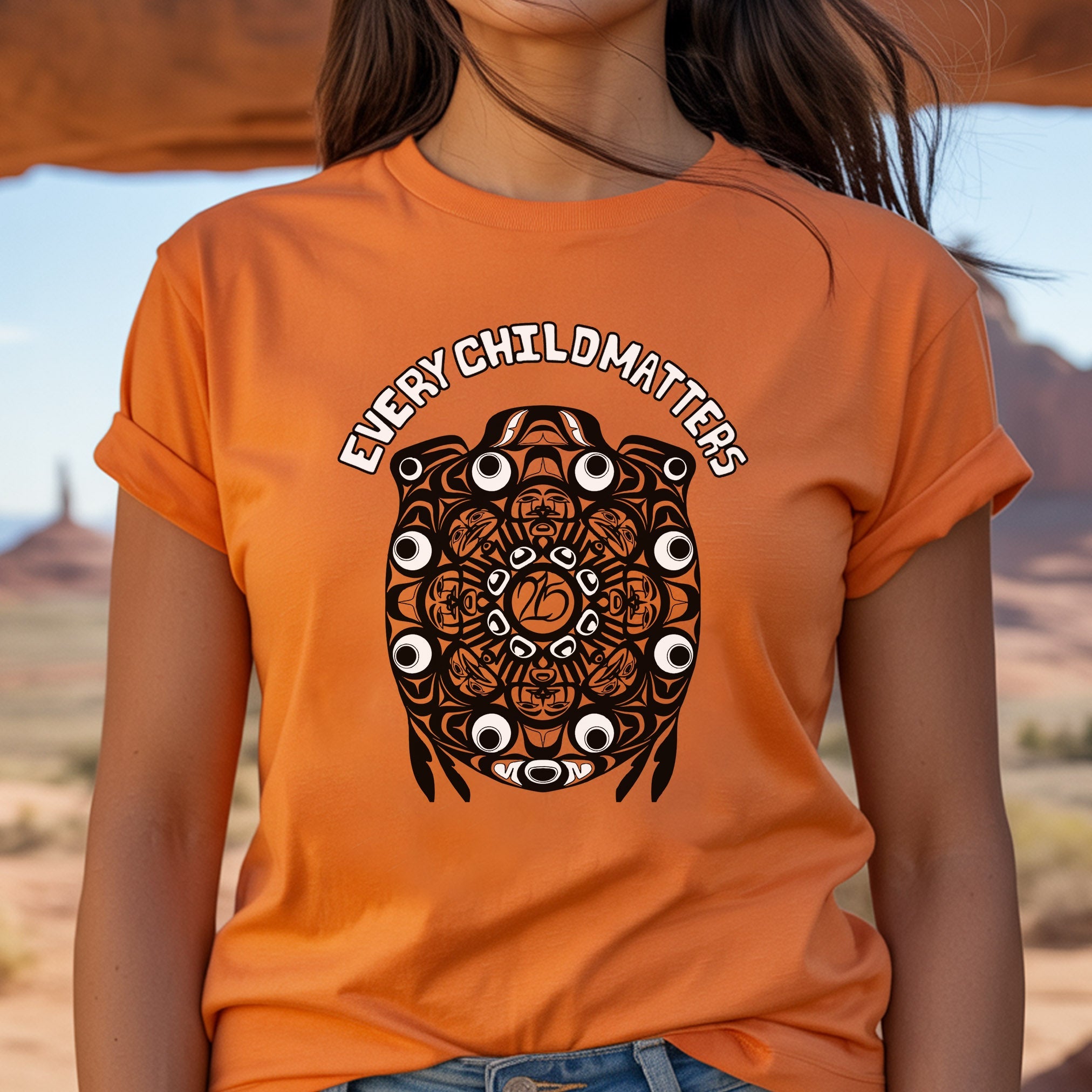 Every Child Matters Mandala Turtle Unisex T-Shirt/Hoodie/Sweatshirt 164