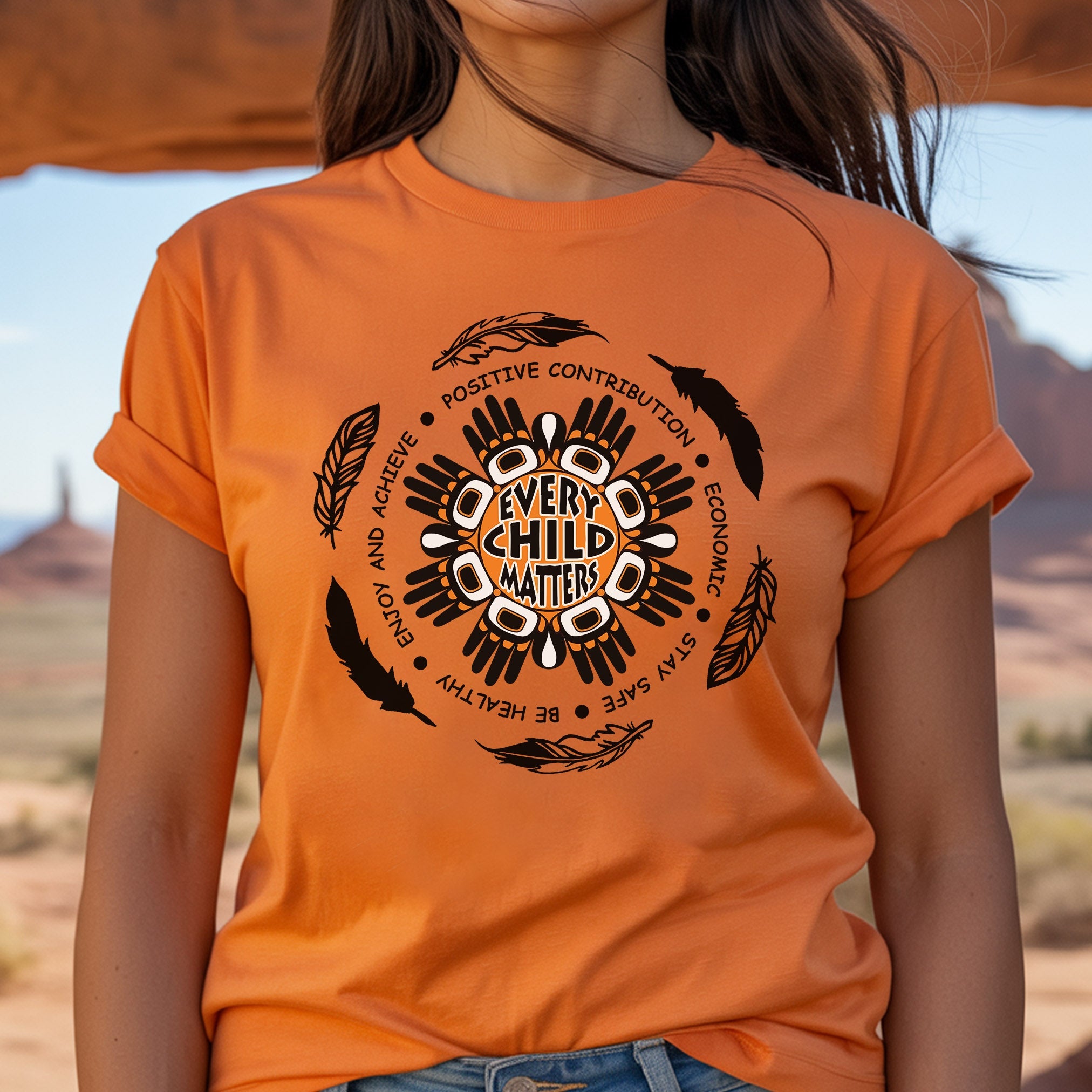 Every Child Matters Nature Spirits Graphic Unisex T-Shirt/Hoodie/Sweatshirt 165