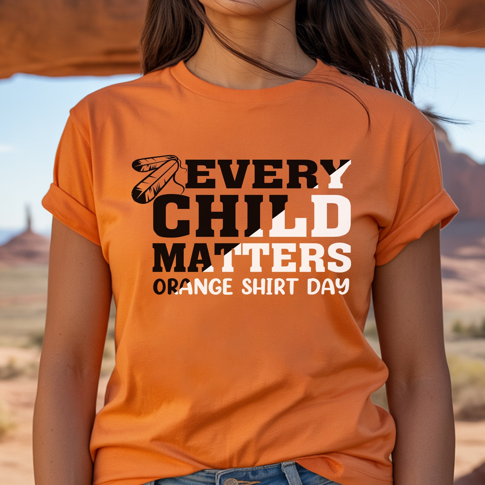Every Child Matters Bold For Orange Shirt Day Unisex T-Shirt/Hoodie/Sweatshirt 166