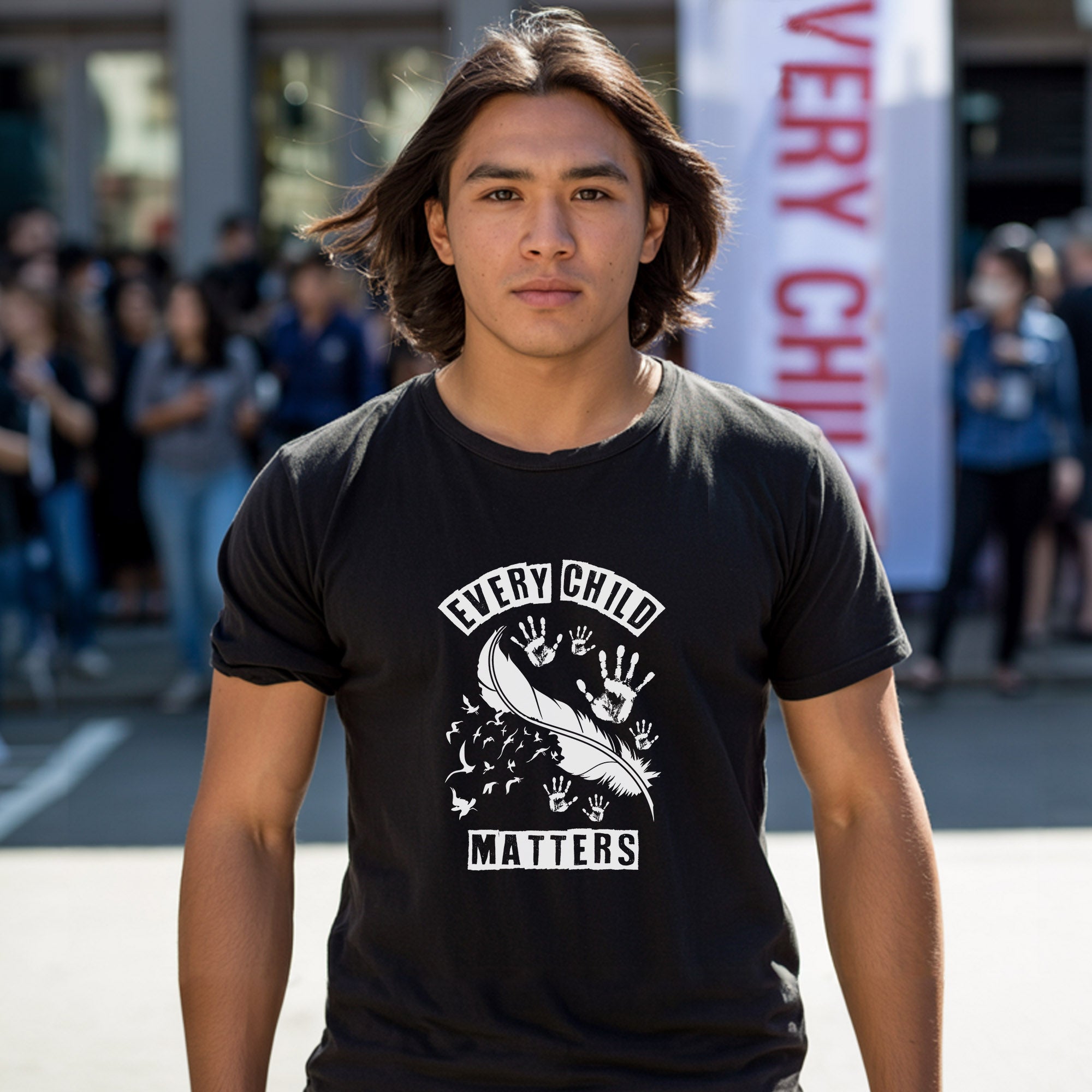 Every Child Matters Native Leather And Imprint Native American Unisex T-Shirt/Hoodie/Sweatshirt 170