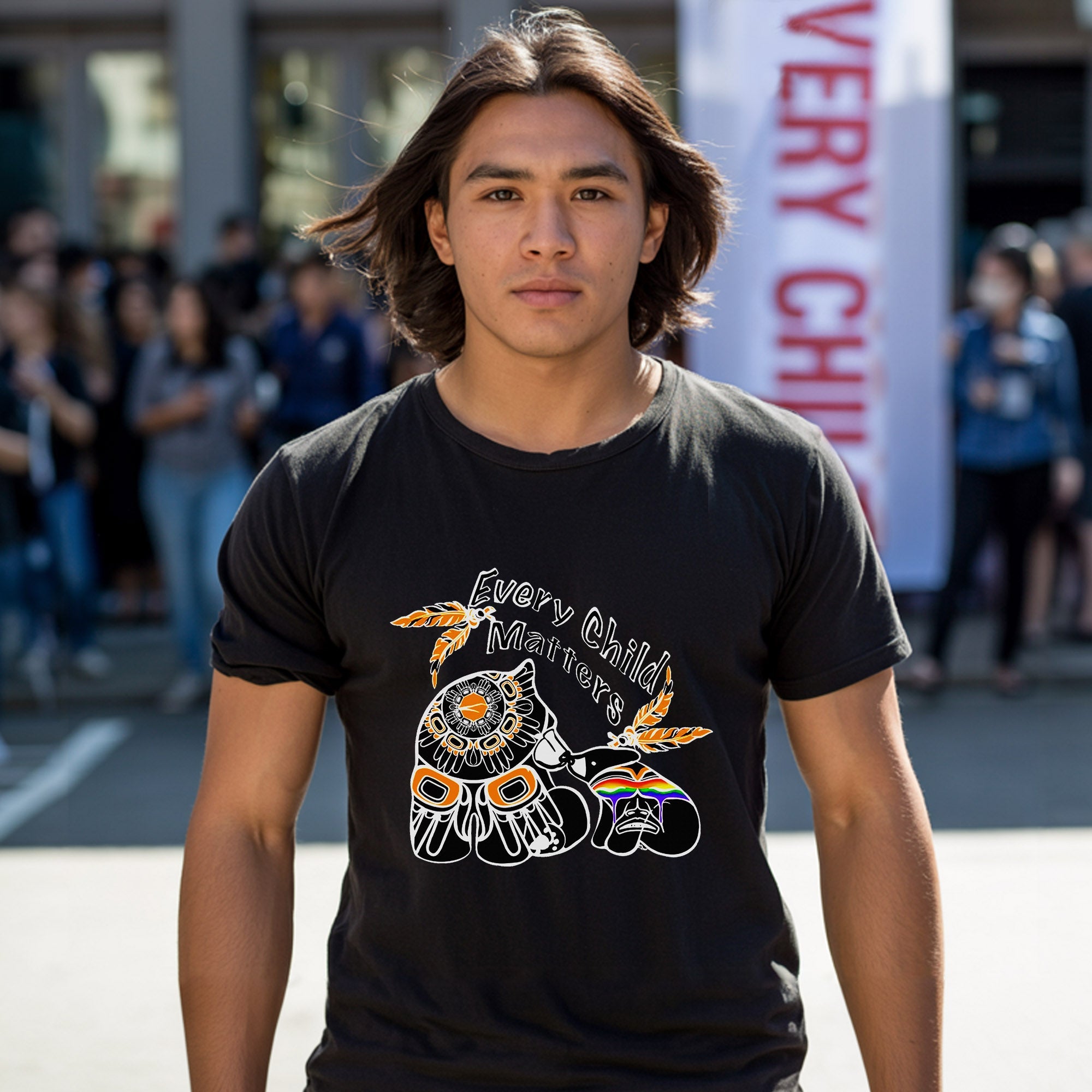 Every Child Matters Native Love And Affection Native American Unisex T-Shirt/Hoodie/Sweatshirt