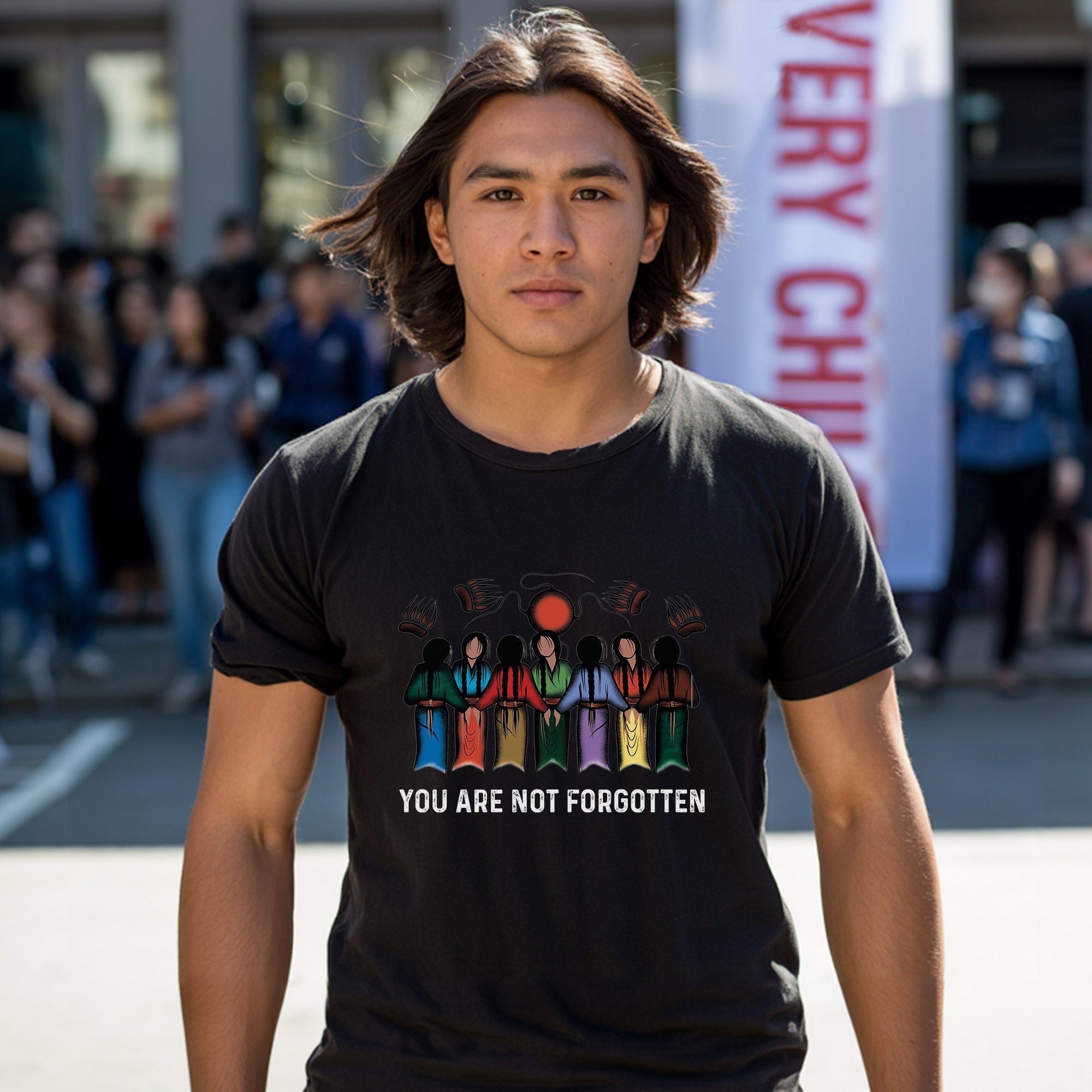 Every Child Matters You Are Not Forgotten Native American Unisex T-Shirt/Hoodie/Sweatshirt 172