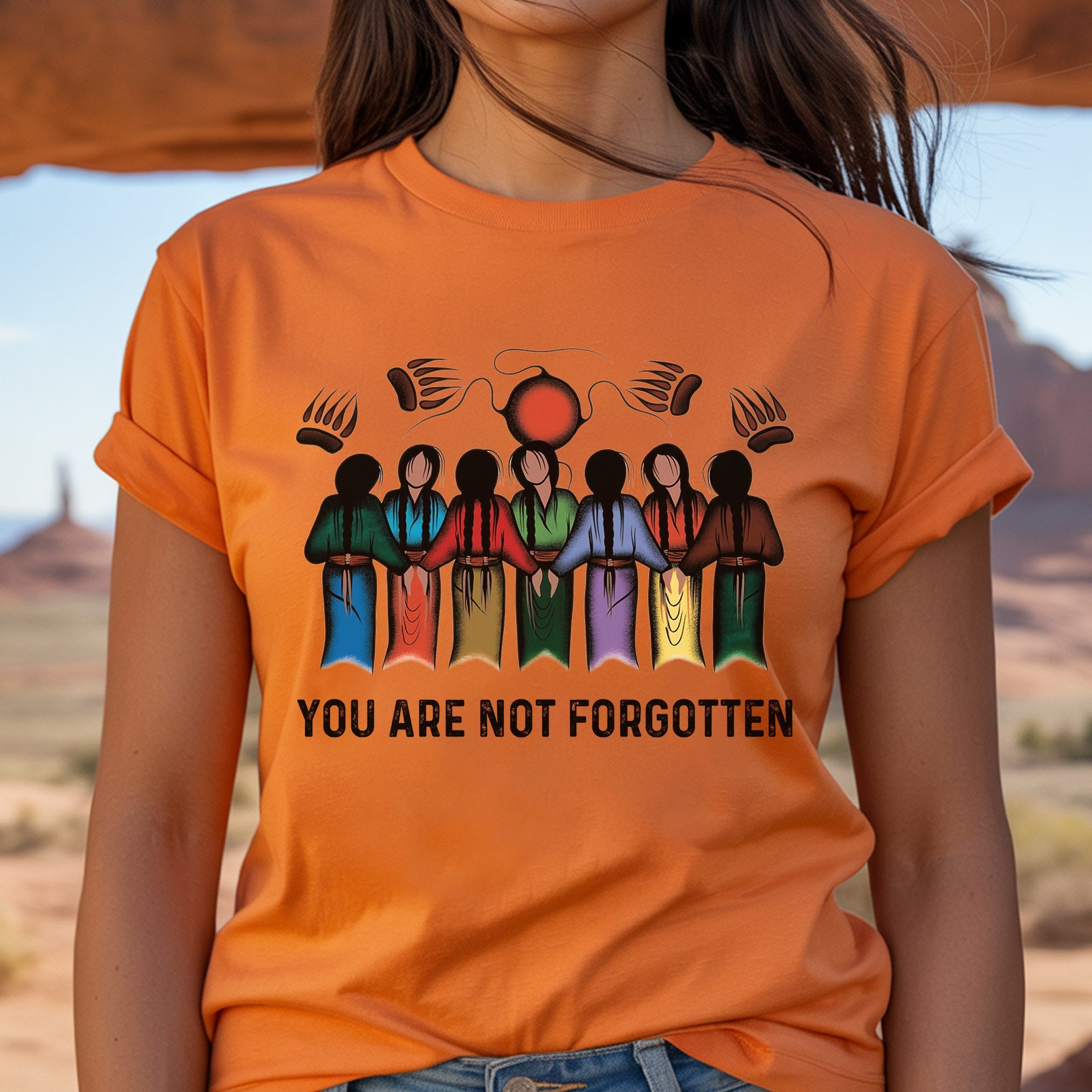 Every Child Matters You Are Not Forgotten Native American Unisex T-Shirt/Hoodie/Sweatshirt 172
