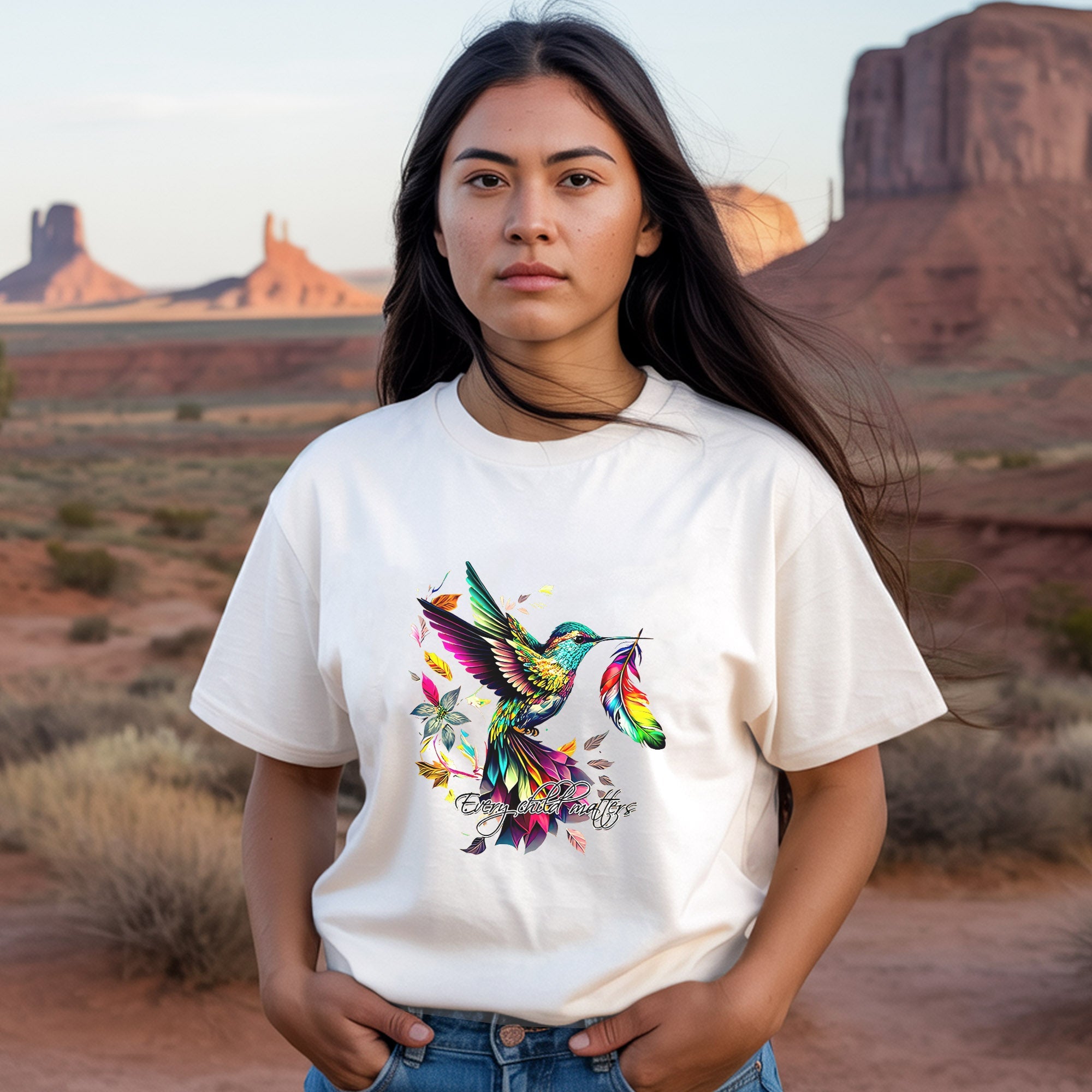 Every Child Matters Hummingbird Unisex T-Shirt/Hoodie/Sweatshirt 173