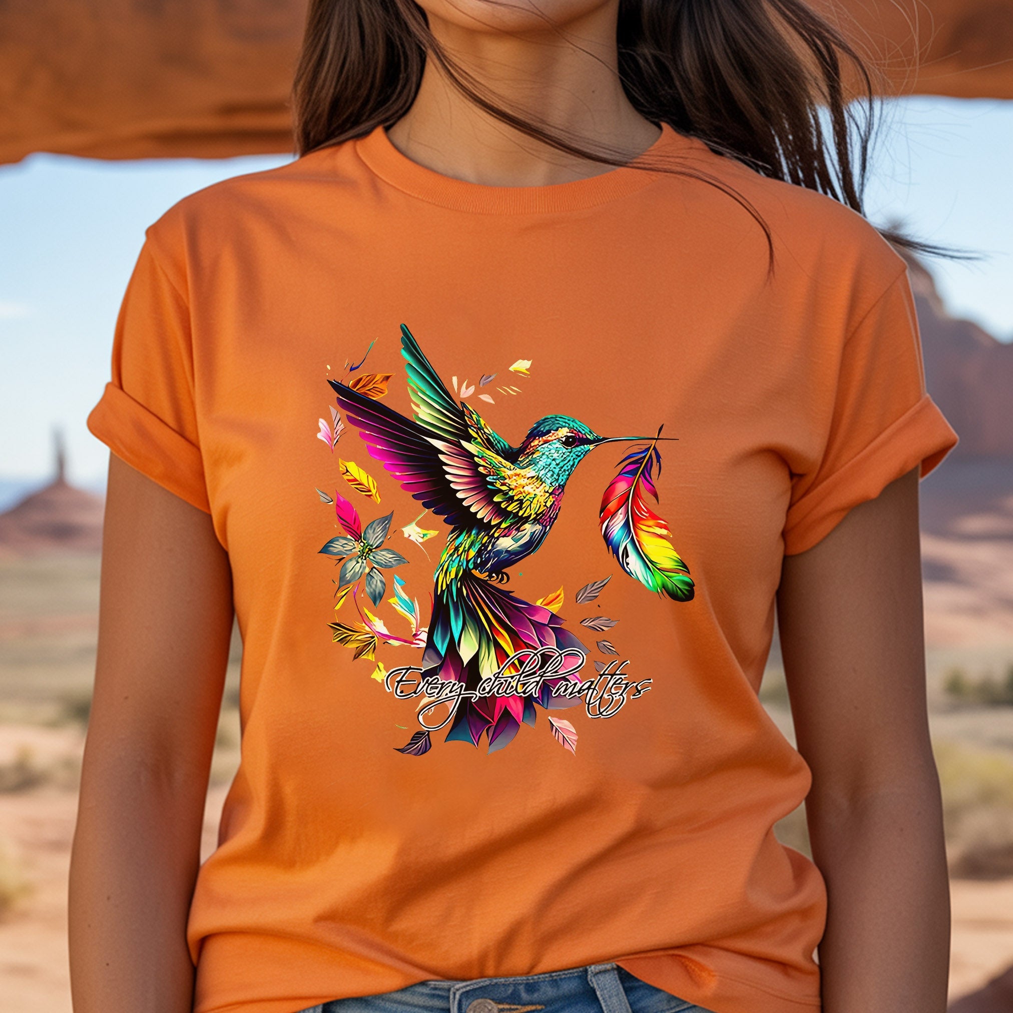 Every Child Matters Hummingbird Unisex T-Shirt/Hoodie/Sweatshirt 173