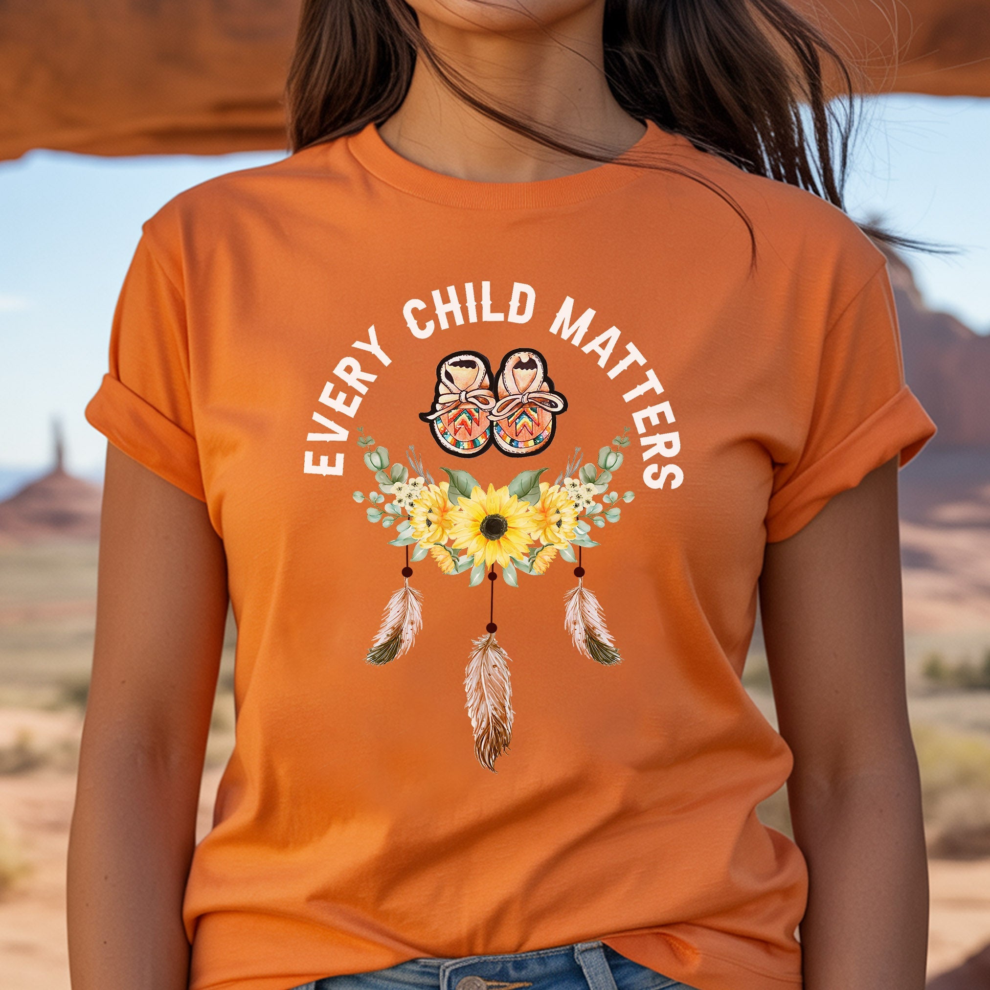 Every Child Matters Love Nurturing Native American Unisex T-Shirt/Hoodie/Sweatshirt 177