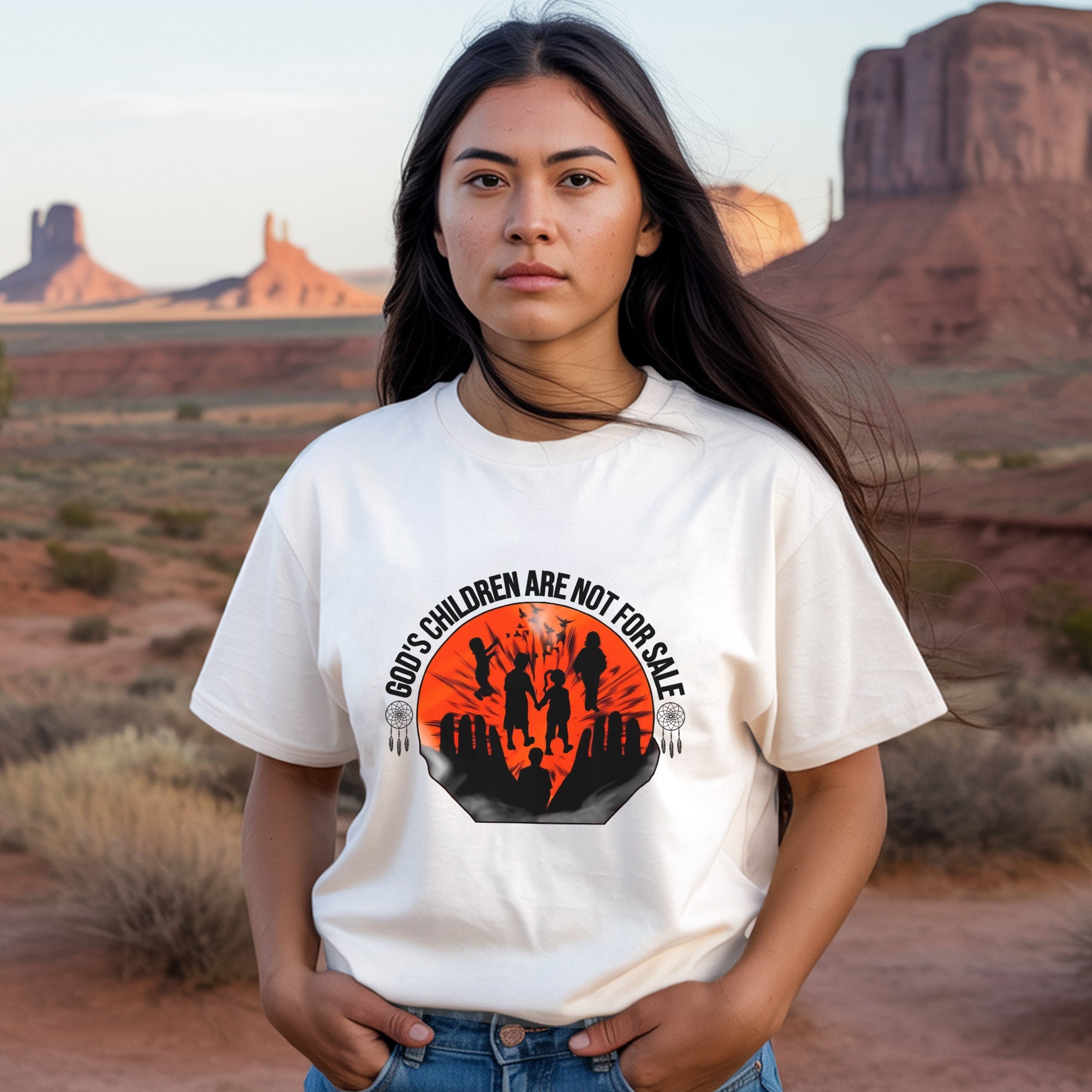 Every Child Matters Youth in Good Hands Native American Unisex T-Shirt/Hoodie/Sweatshirt 178