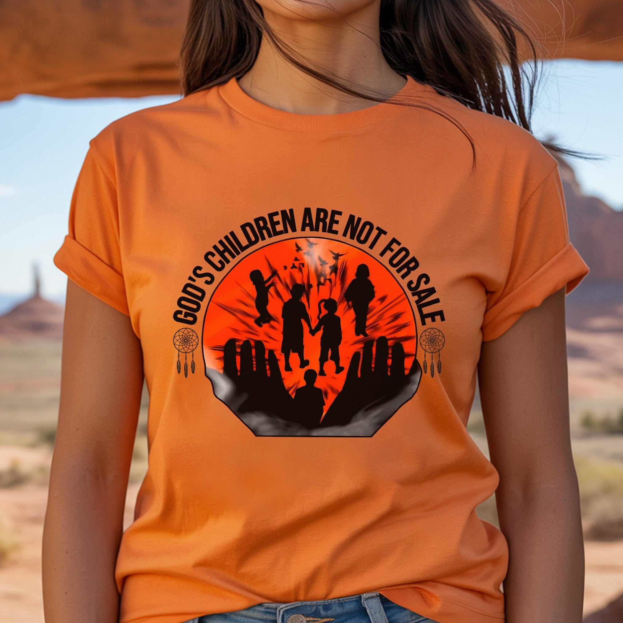 Every Child Matters Youth in Good Hands Native American Unisex T-Shirt/Hoodie/Sweatshirt 178