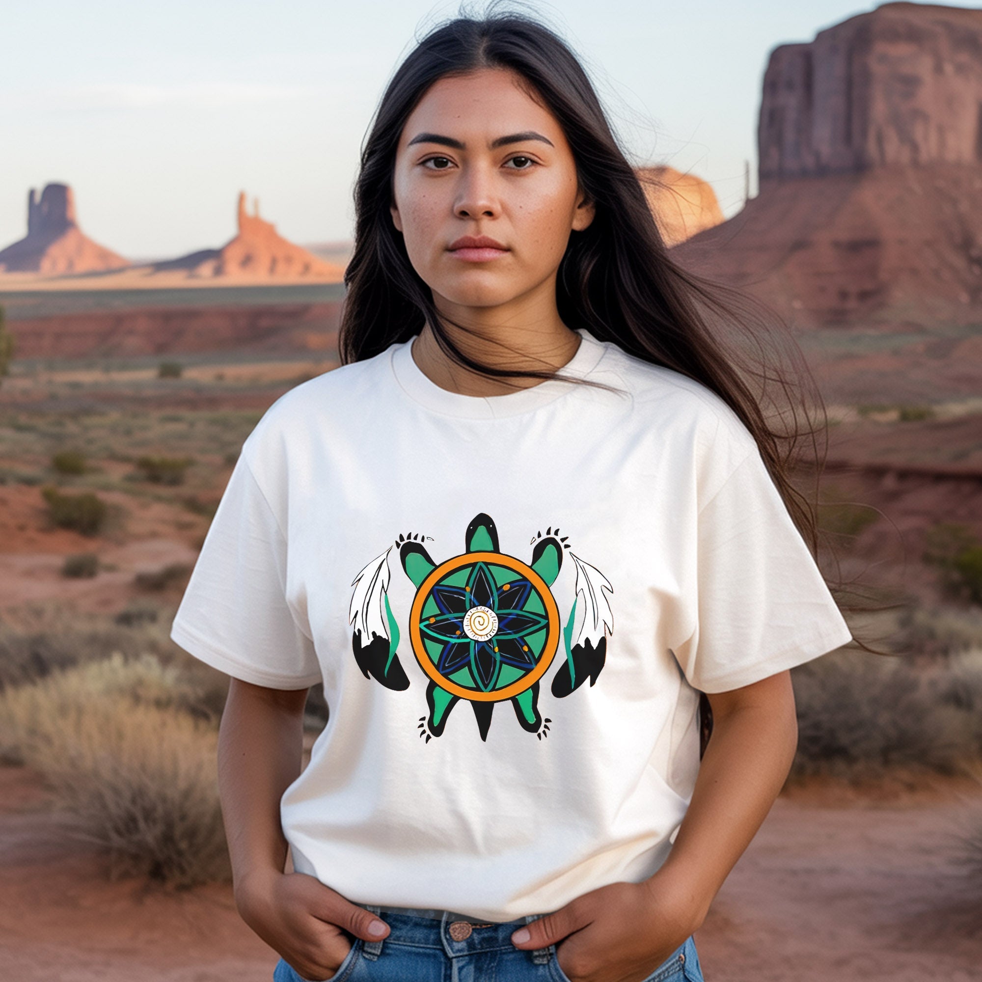 Every Child Matters Turtle Blessing Native American Unisex T-Shirt/Hoodie/Sweatshirt 182