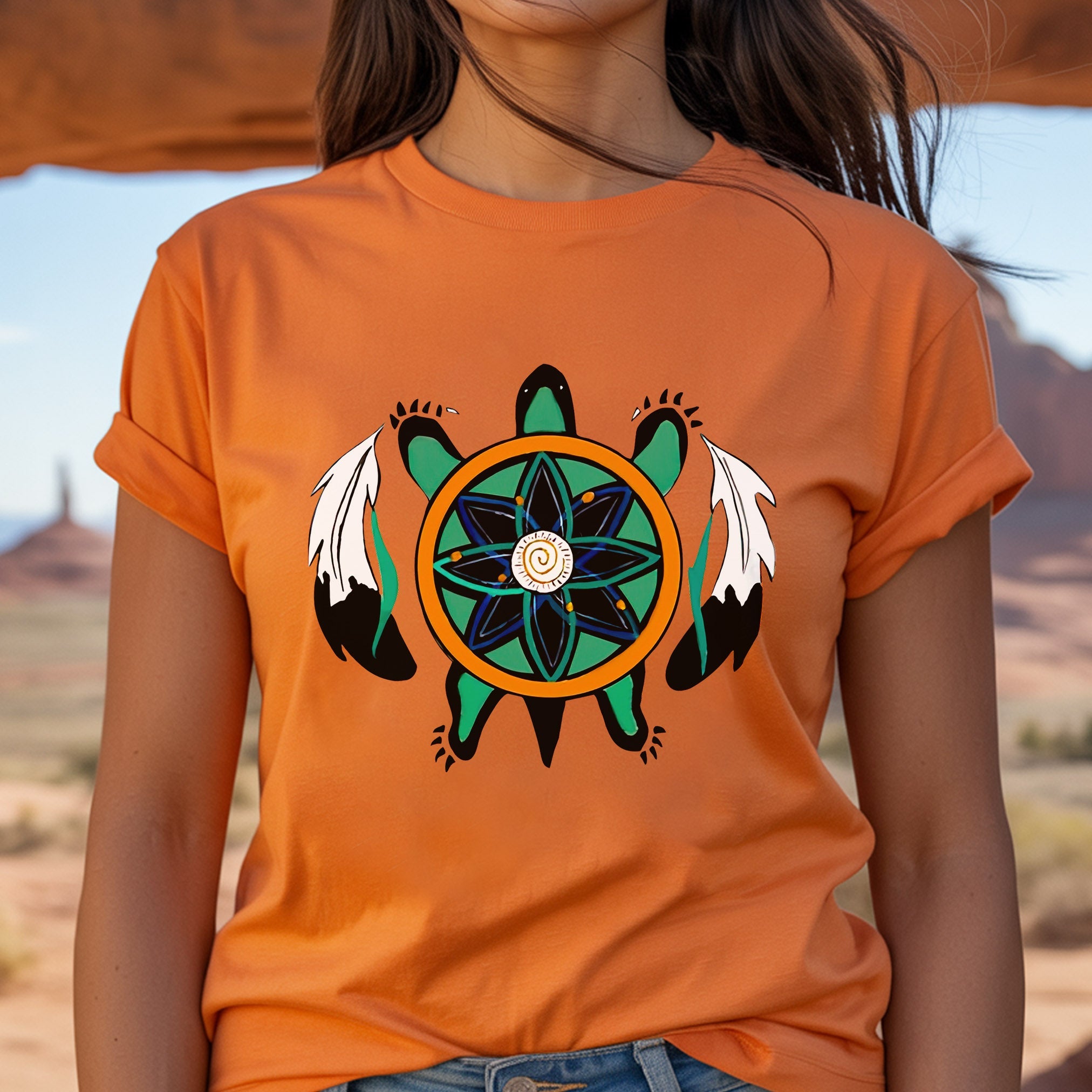 Every Child Matters Turtle Blessing Native American Unisex T-Shirt/Hoodie/Sweatshirt 182