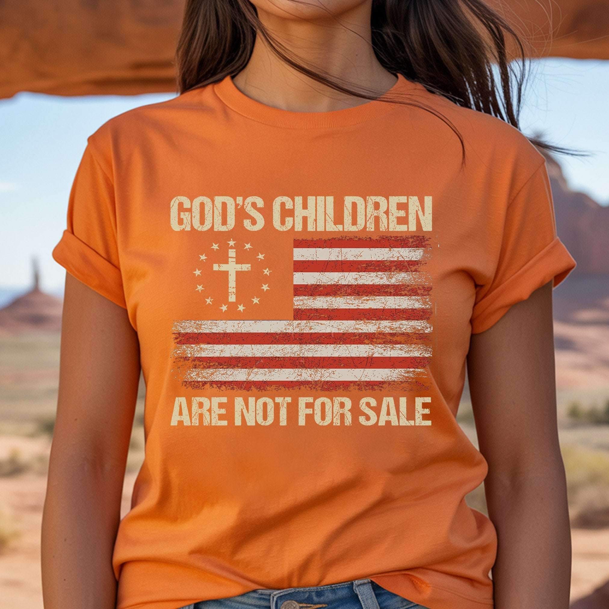 Every Child Matters God's Children Are Not For Sale Native American Unisex T-Shirt/Hoodie/Sweatshirt 194