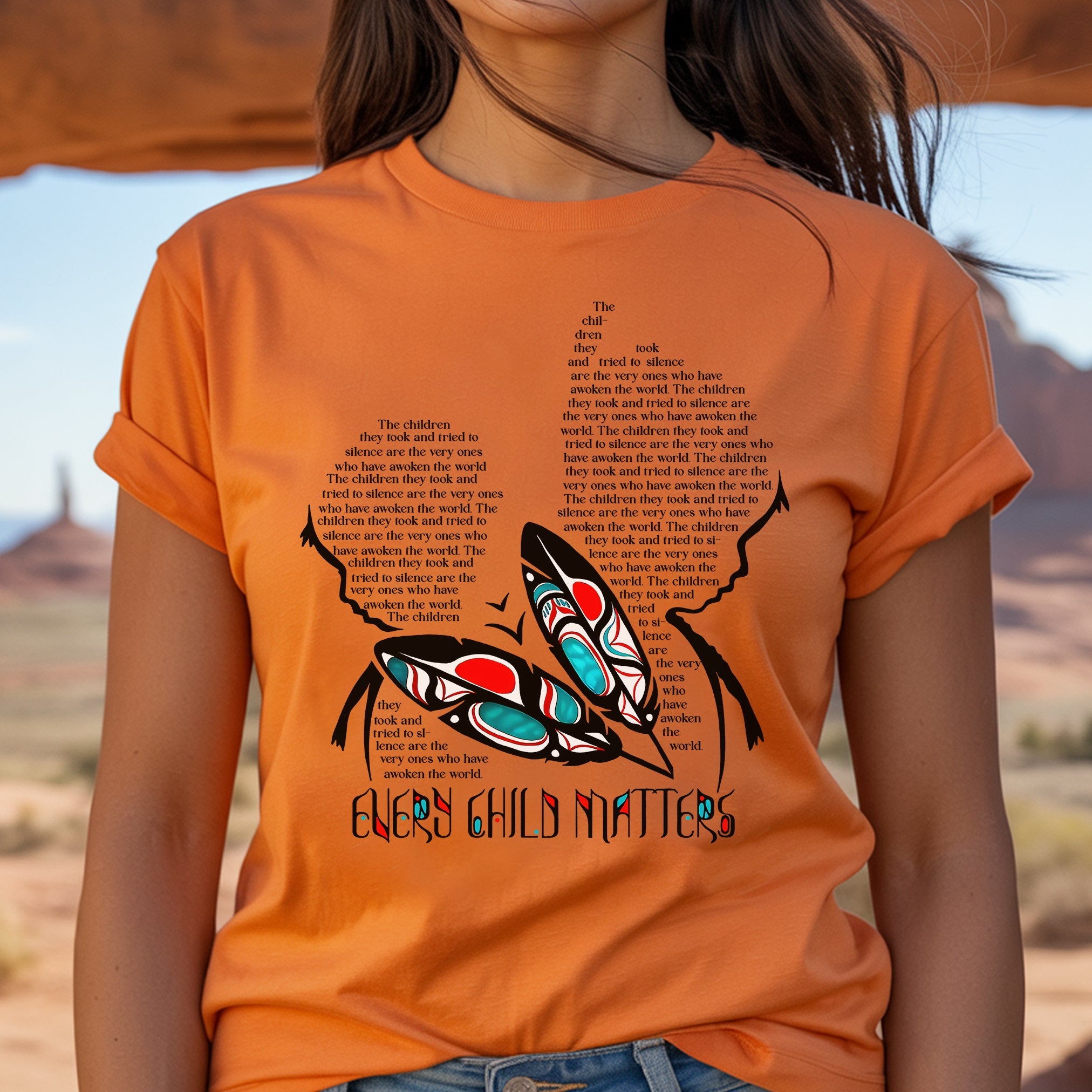 Every Child Matters The Children Took The Silence Unisex T-Shirt/Hoodie/Sweatshirt 215