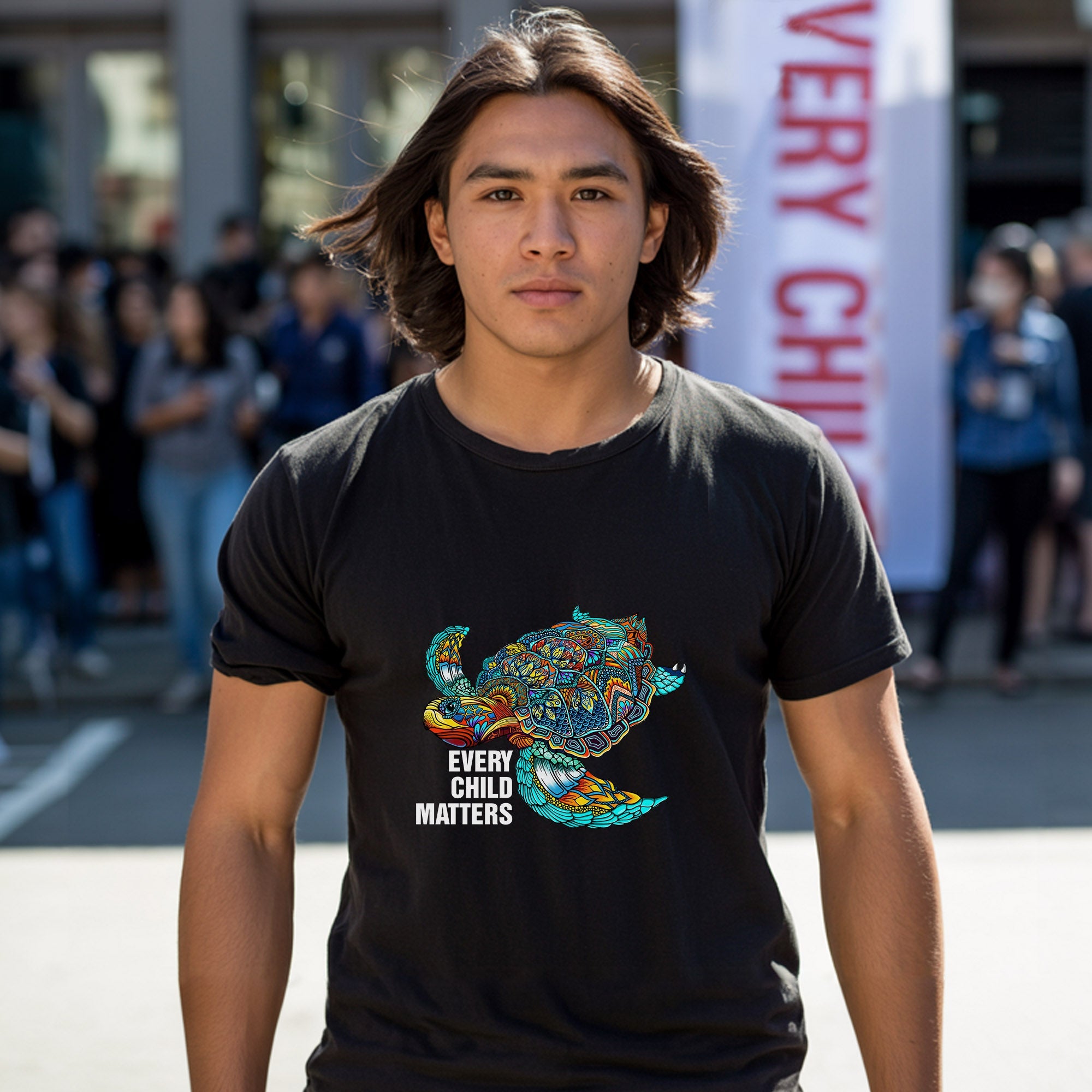 Every Child Matters Sacred Turtle Shirt For Orange Shirt Day Unisex T-Shirt/Hoodie/Sweatshirt 228