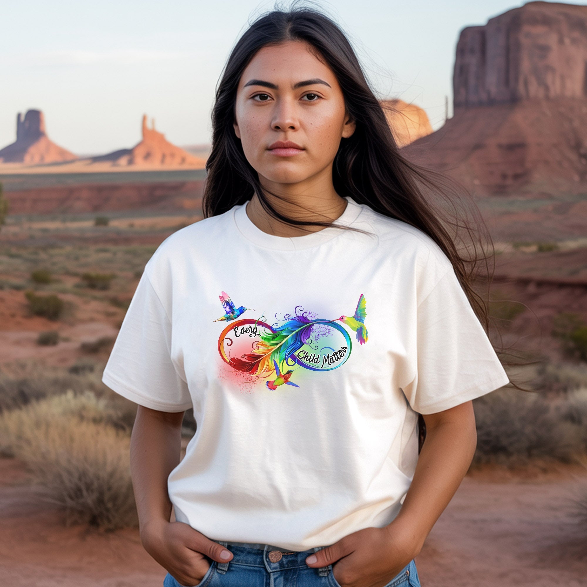 Every Child Matters Shirt Spirit Feather Birds Edition For Orange Shirt Day Unisex T-Shirt/Hoodie/Sweatshirt 229