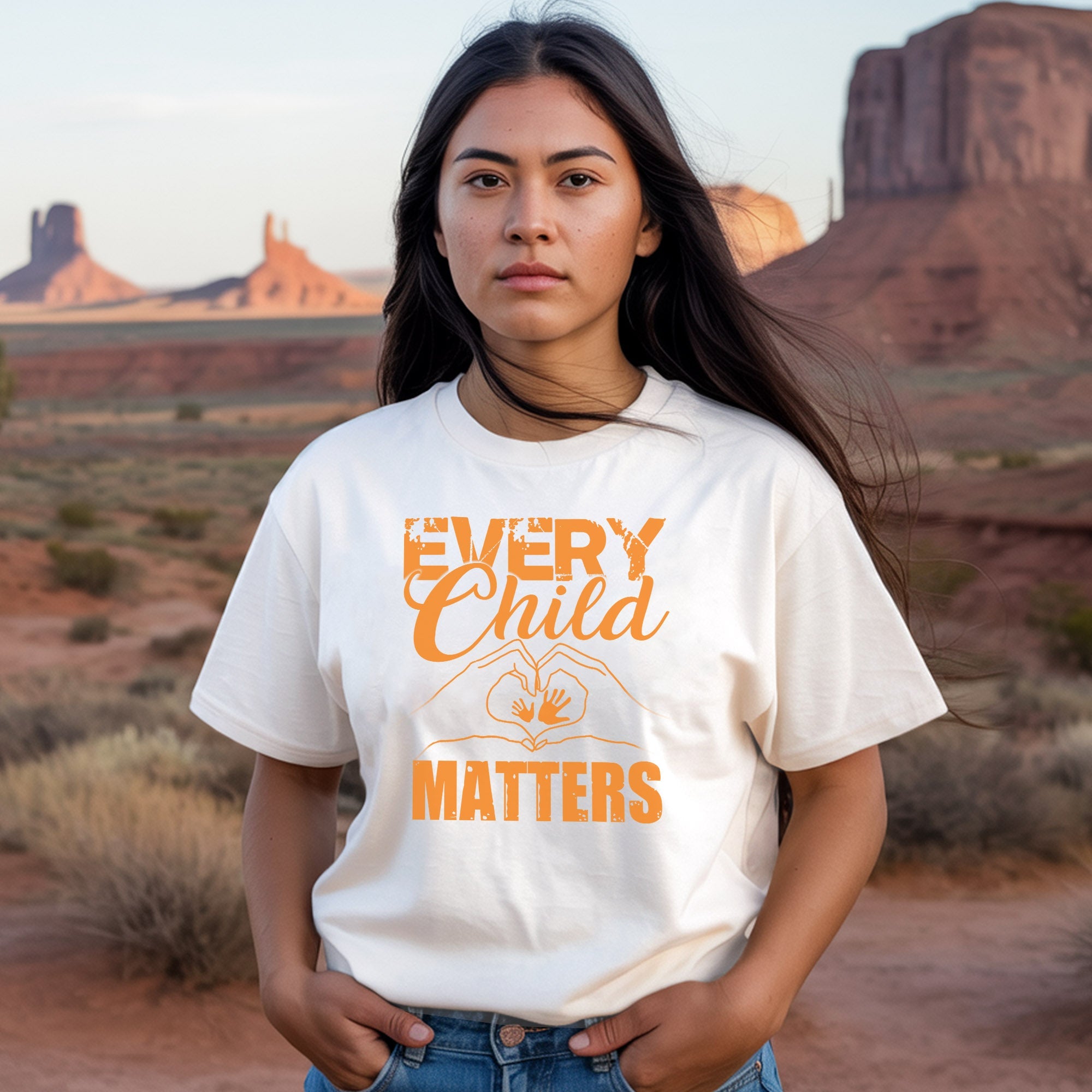 Every Child Matters Growing With Love For Orange Shirt Day Unisex T-Shirt/Hoodie/Sweatshirt 266