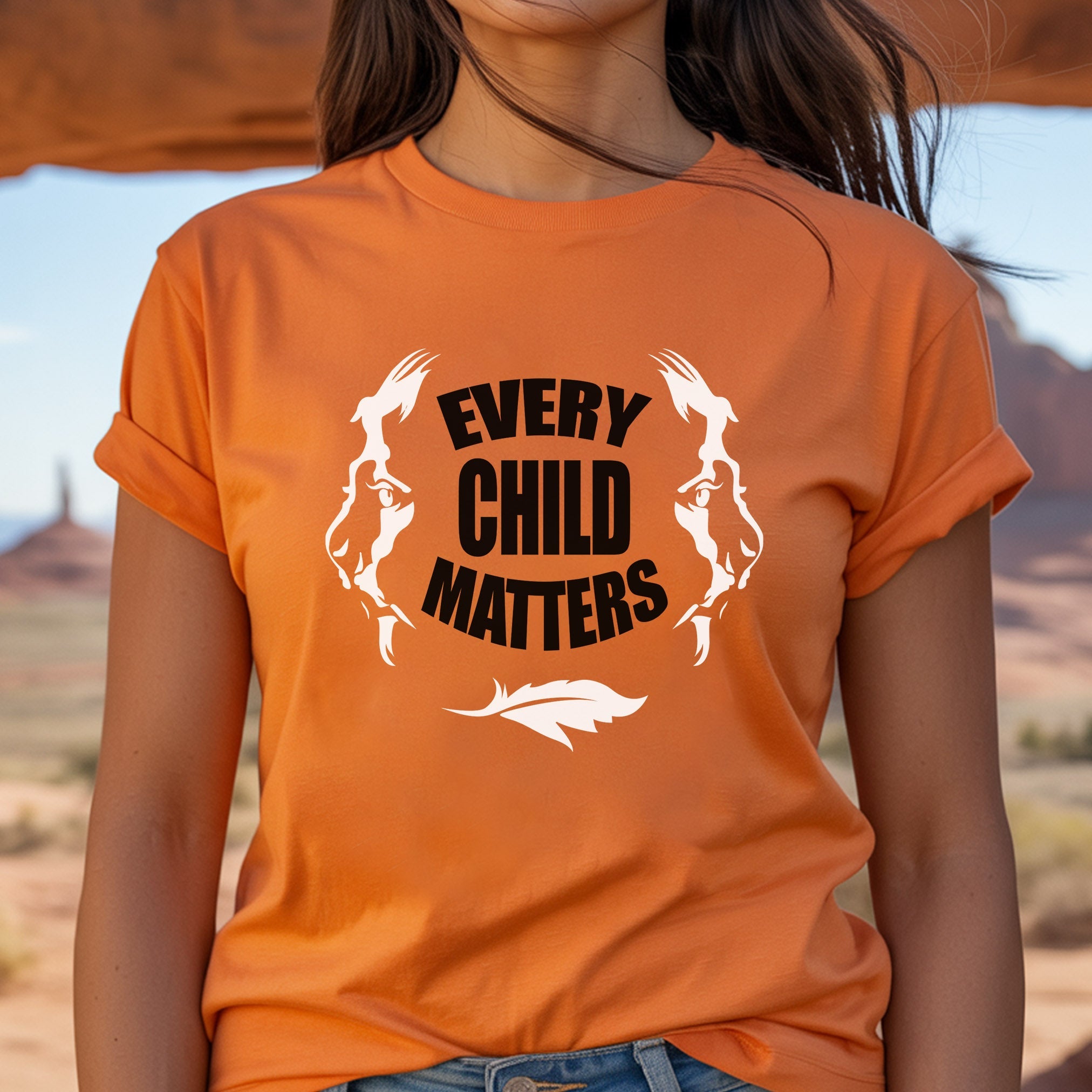 Every Child Matters Protect Their Spirit For Orange Shirt Day Unisex T-Shirt/Hoodie/Sweatshirt 260