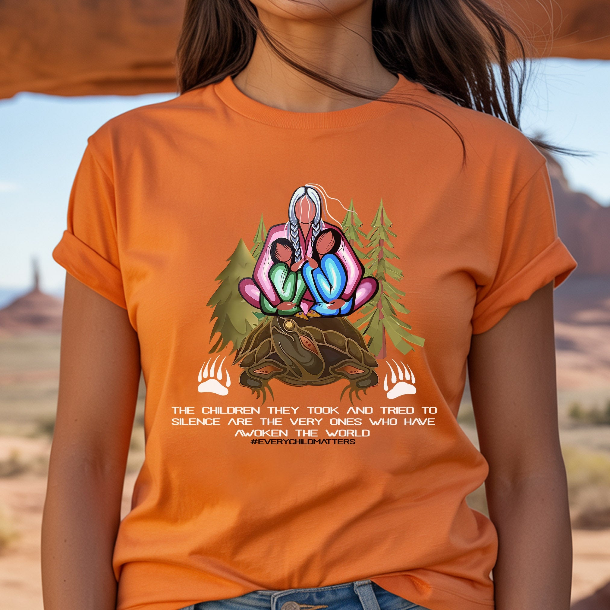 Every Child Matters Protect Them For Orange Shirt Day Unisex T-Shirt/Hoodie/Sweatshirt 272