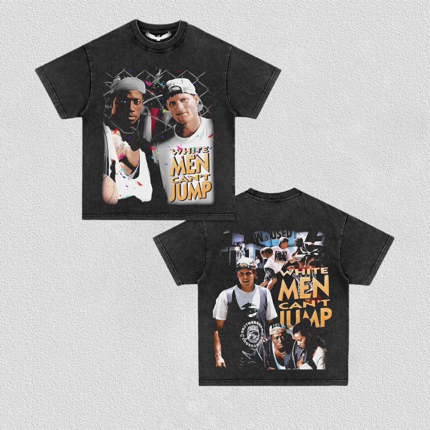 WHITE MEN CANT JUMP TEE