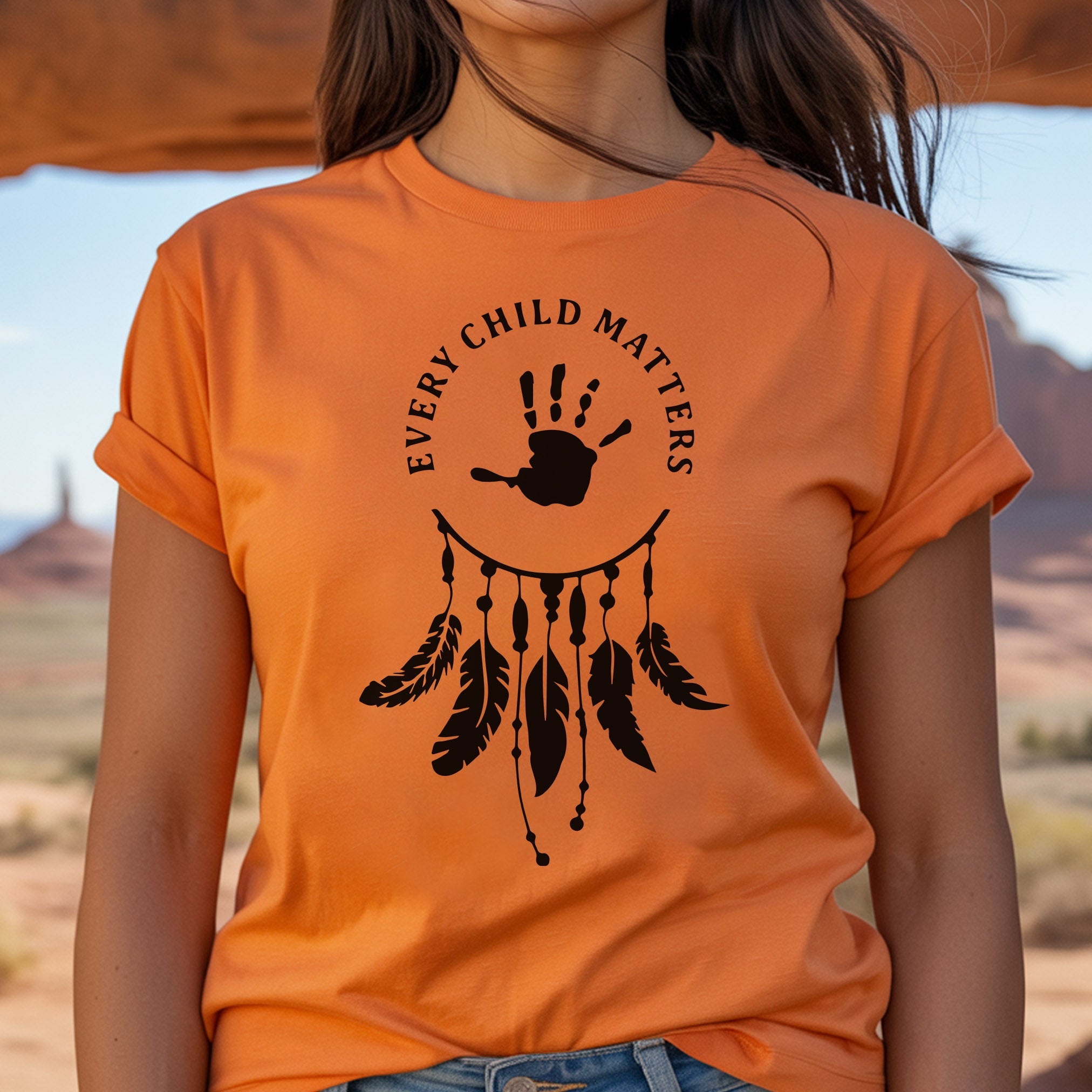Every Child Matters Dreamcatcher For Orange Shirt Day Unisex T-Shirt/Hoodie/Sweatshirt