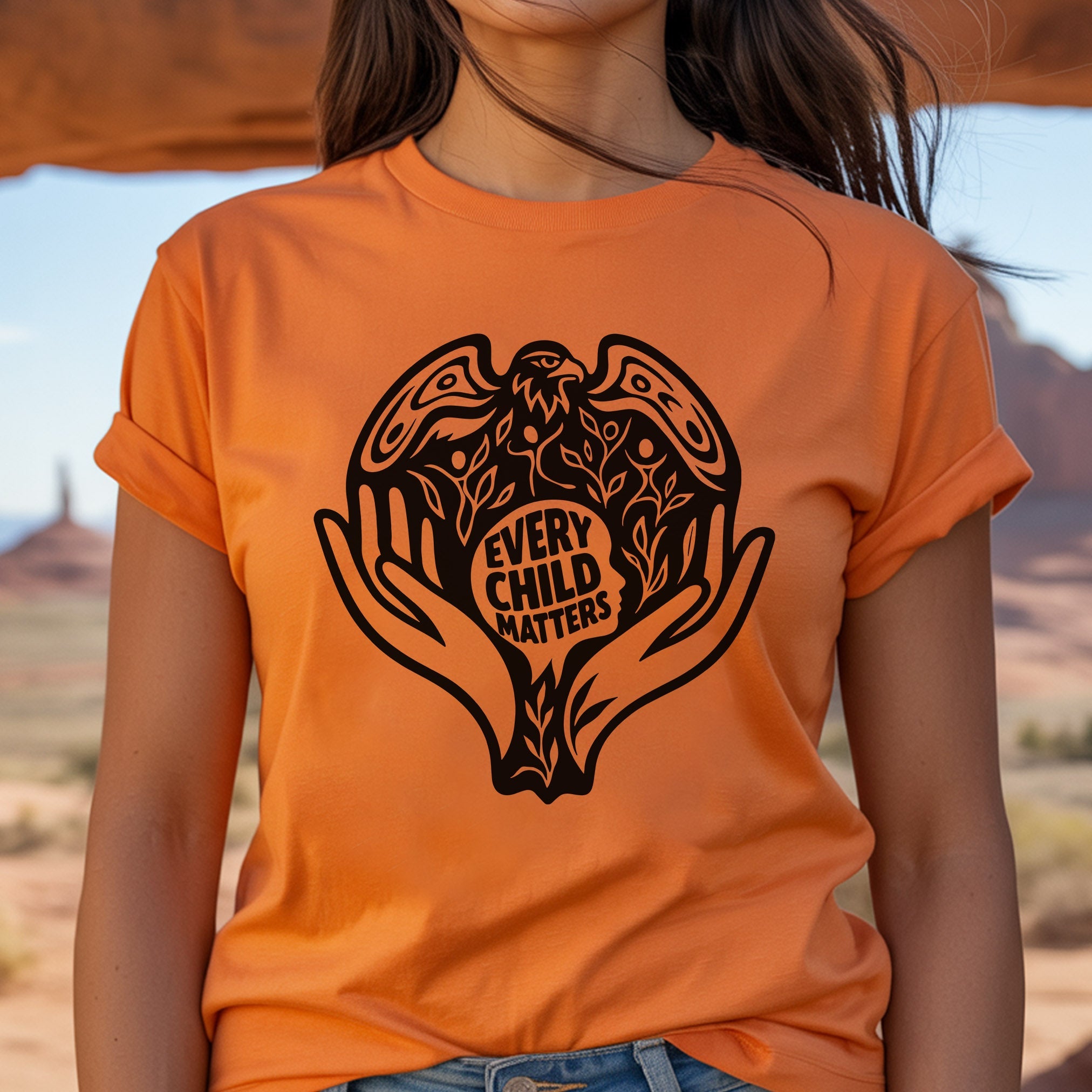 Every Child Matters Indigenous Remembrance For Orange Shirt Day Unisex T-Shirt/Hoodie/Sweatshirt