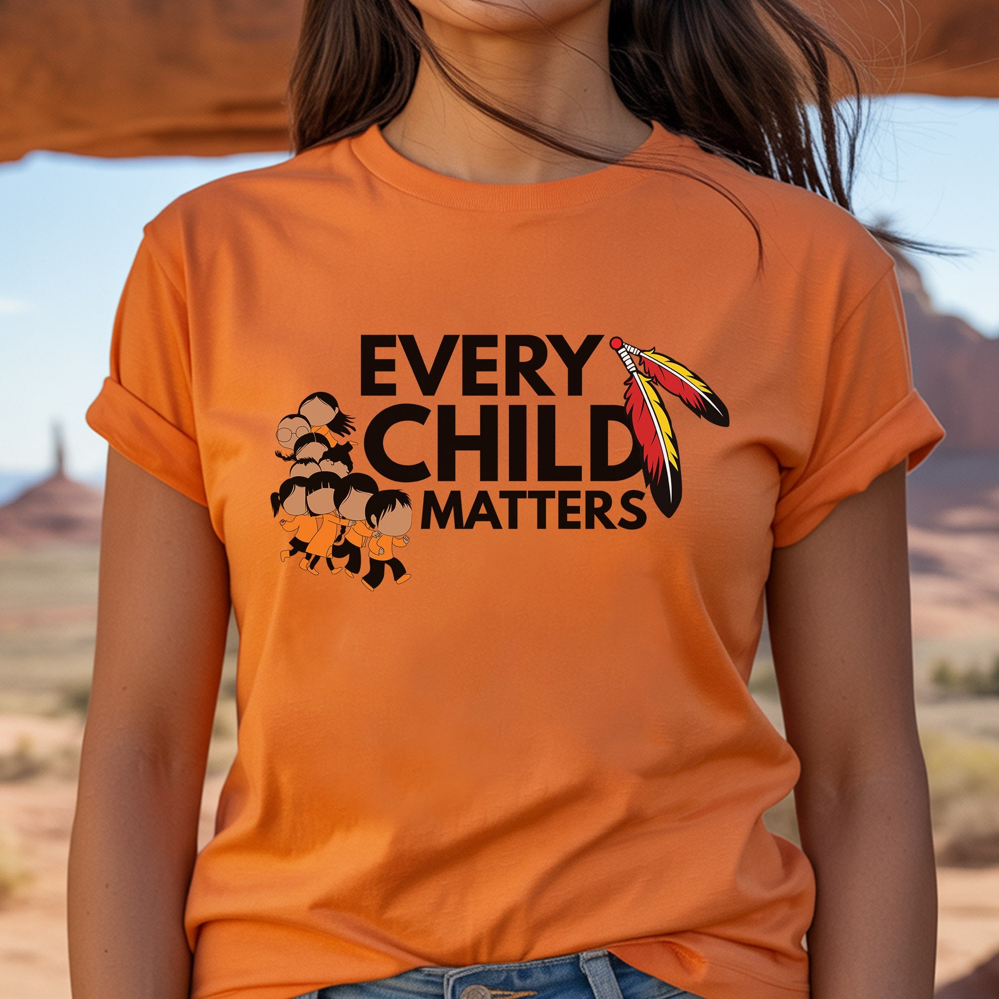 Every Child Matters Together We Protect And Build A Bright Future Unisex T-Shirt/Hoodie/Sweatshirt