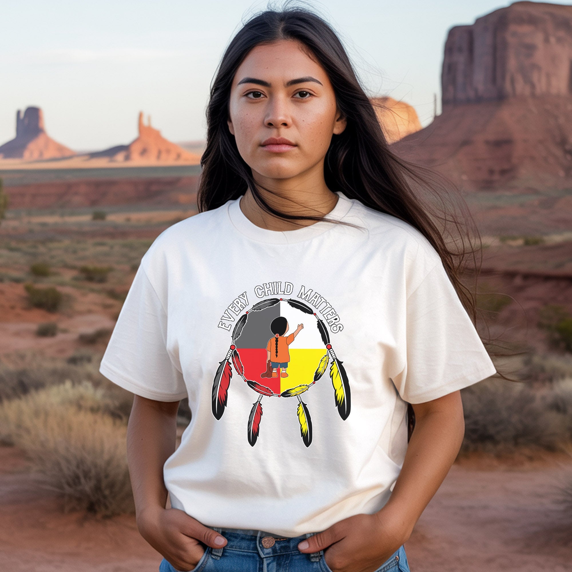 Every Child Matters A Symbol Of Hope And Unity Empowering Indigenous Communities Unisex T-Shirt/Hoodie/Sweatshirt