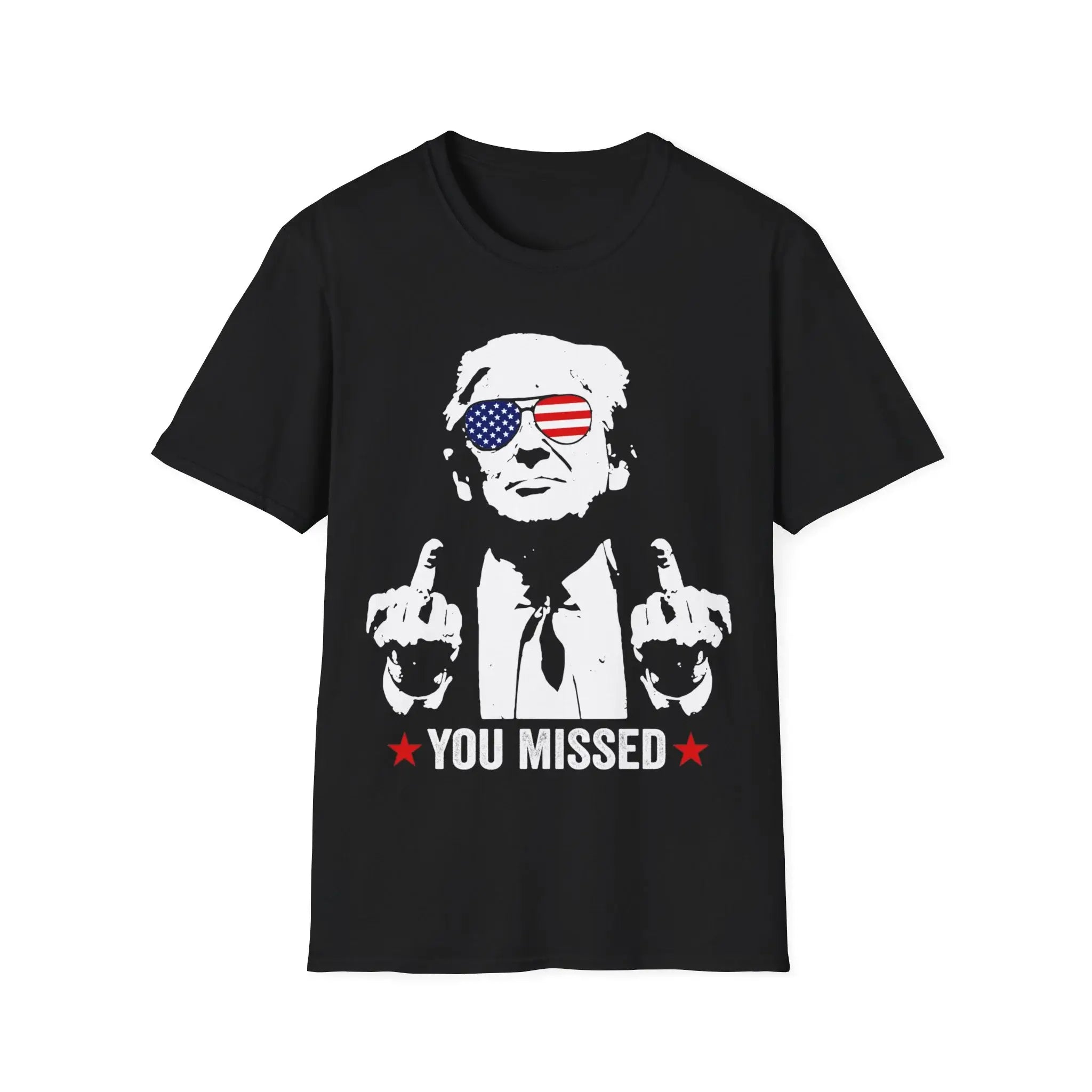 Trump Middle Finger You Missed 2024 Shirt