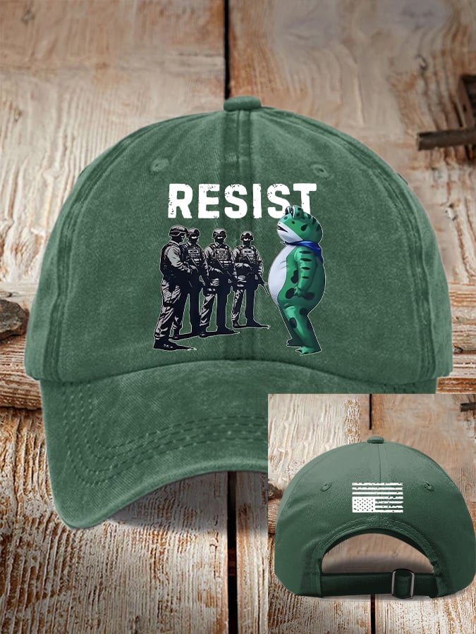 Unisex Retro Resist Frog Hat