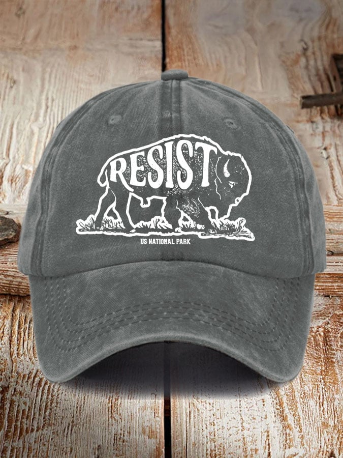 Protect Our National Parks Print Baseball Cap