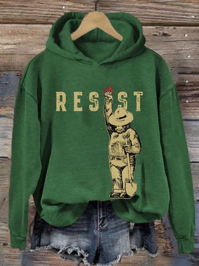 Women's Protect Our National Parks Printed Sweatshirt