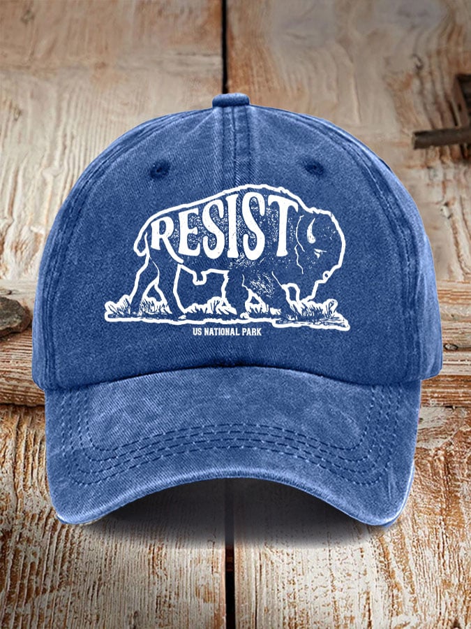 Protect Our National Parks Print Baseball Cap