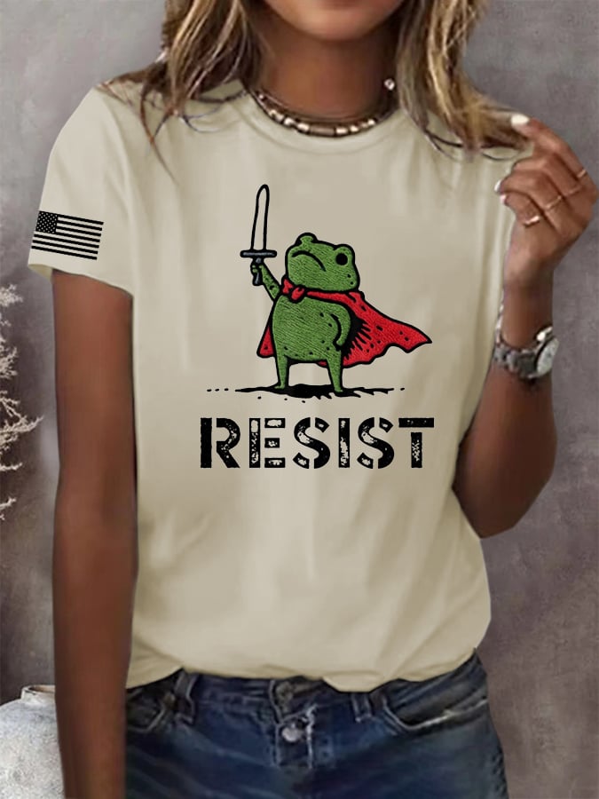 Women's FDT Print Crew Neck T-Shirt