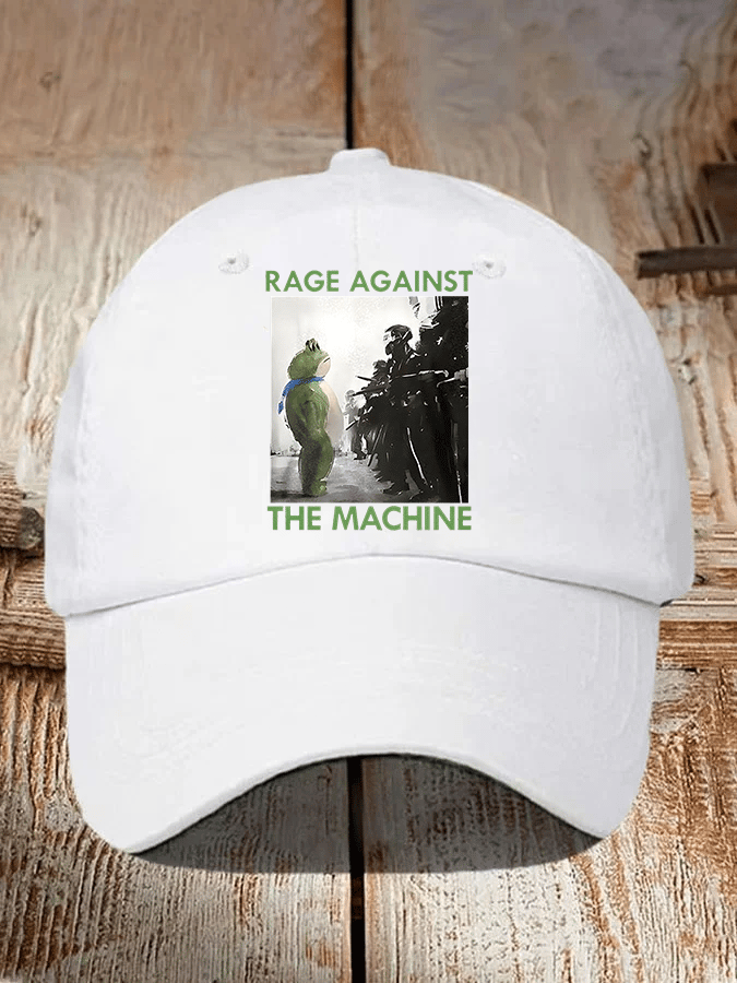 Unisex Portland Frog Resist Print Hat