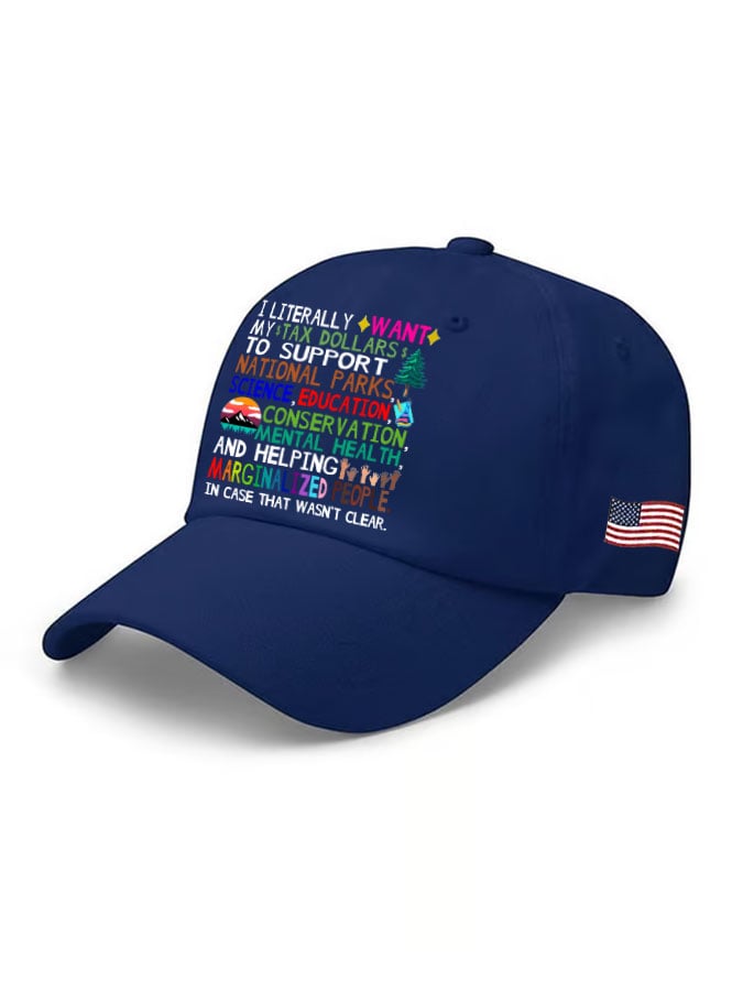 Support National Parks Printed Baseball Cap